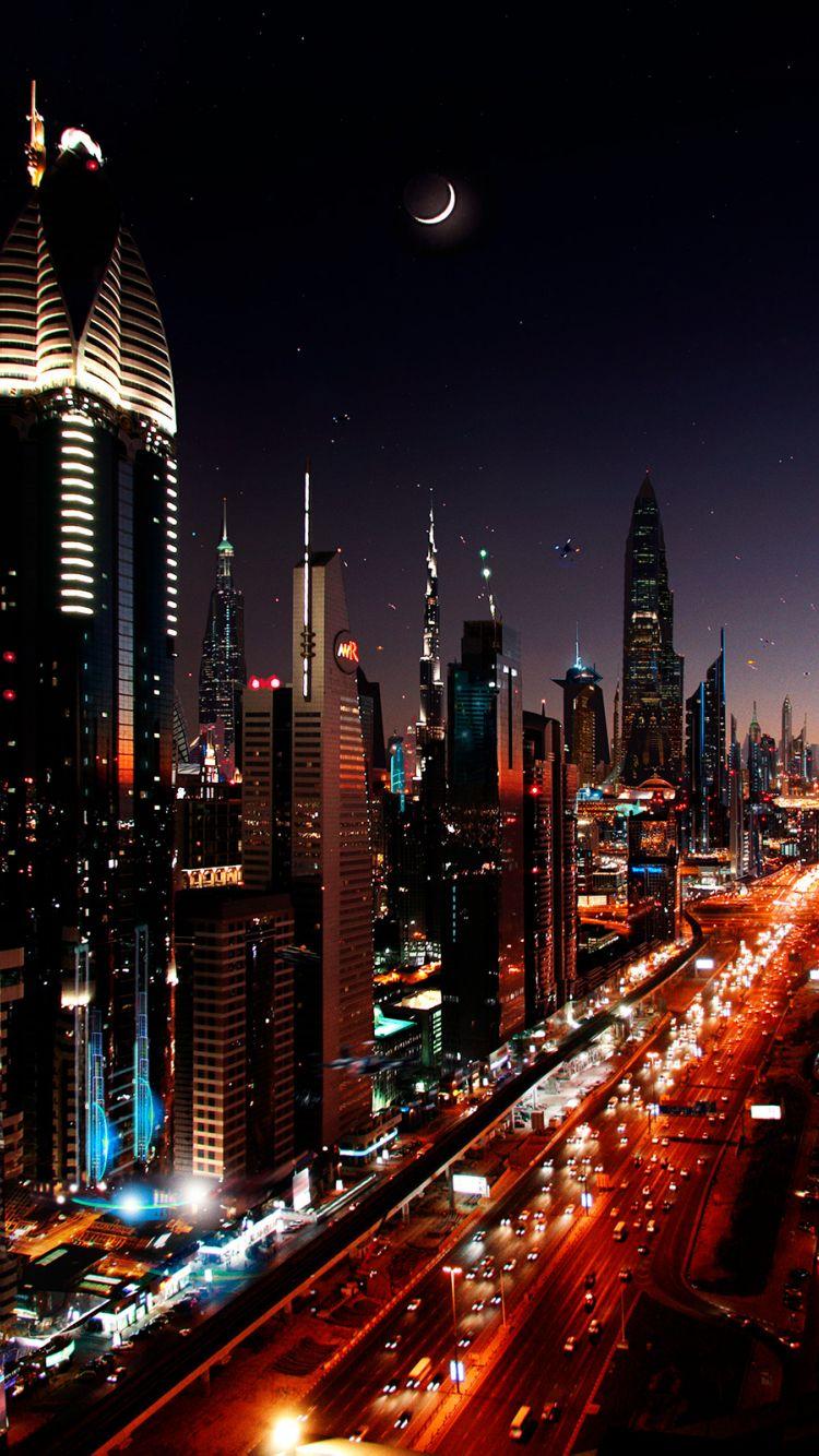 750x1334 Free download Dubai at Night City HD Wallpaper HD Wallpaper [3408x1600] for your Desktop, Mobile & Tablet. Explore Dubai Night Wallpaper. Dubai Wallpaper HD, Dubai Wallpaper Free Download, Dubai