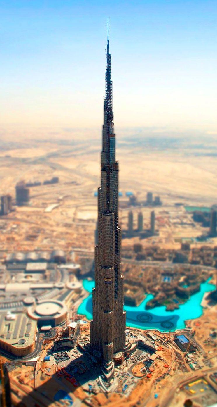 744x1392 Dubai Night Wallpaper 744x1392