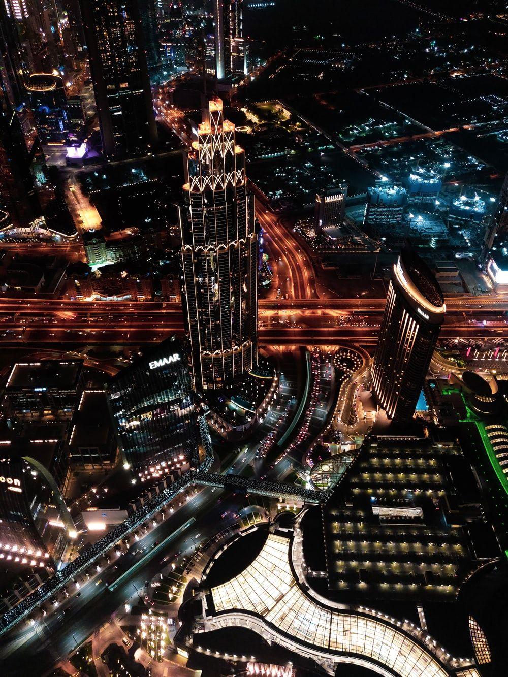 1000x1333 Dubai Night View Picture. Download Free Image