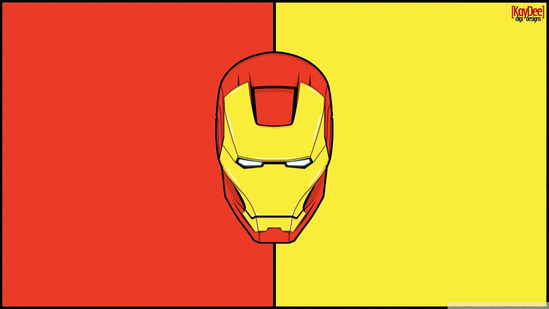 1920x1080 Iron Man Cartoon Wallpaper