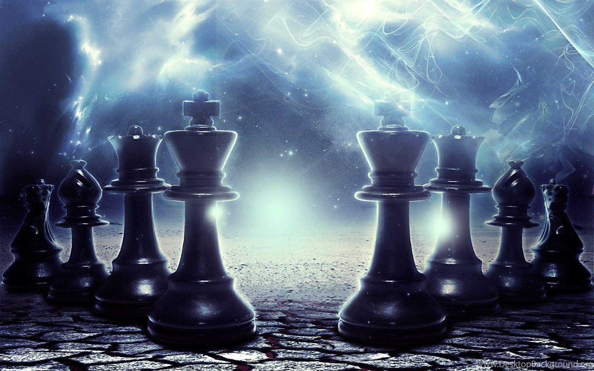 1920x1200 Colorful Chess Wallpaper