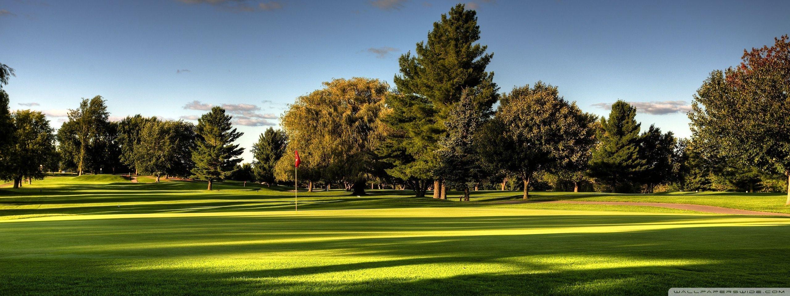 2560x960 Beautiful Golf Course Ultra HD Desktop Background Wallpaper for : Widescreen & UltraWide Desktop & Laptop : Multi Display, Dual Monitor : Tablet