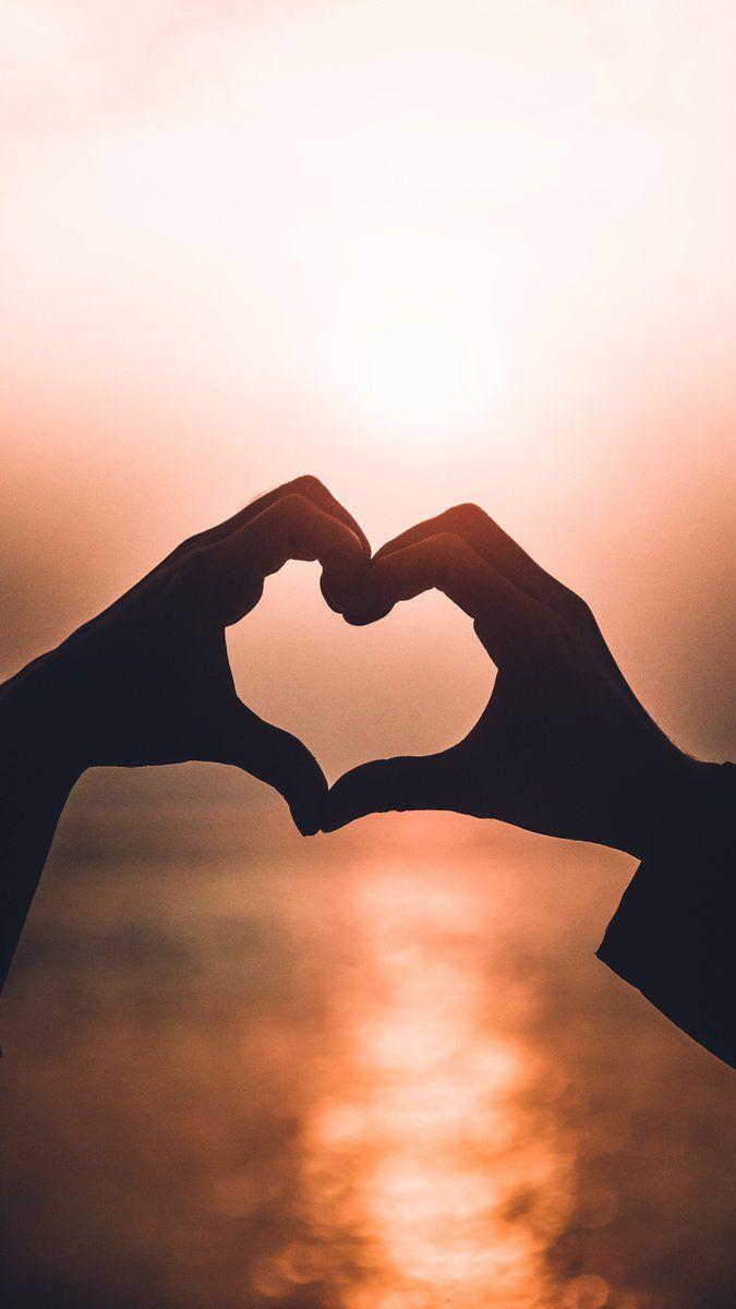 675x1200 HD Wallpaper By: Saiph Muhammad #DownloadTheApp #heart #hands #shape #silhouette #dusk #sunset # orange #photooftheday #beautiful #amazing #awesome #HDWallpaper #wallpaper #Download