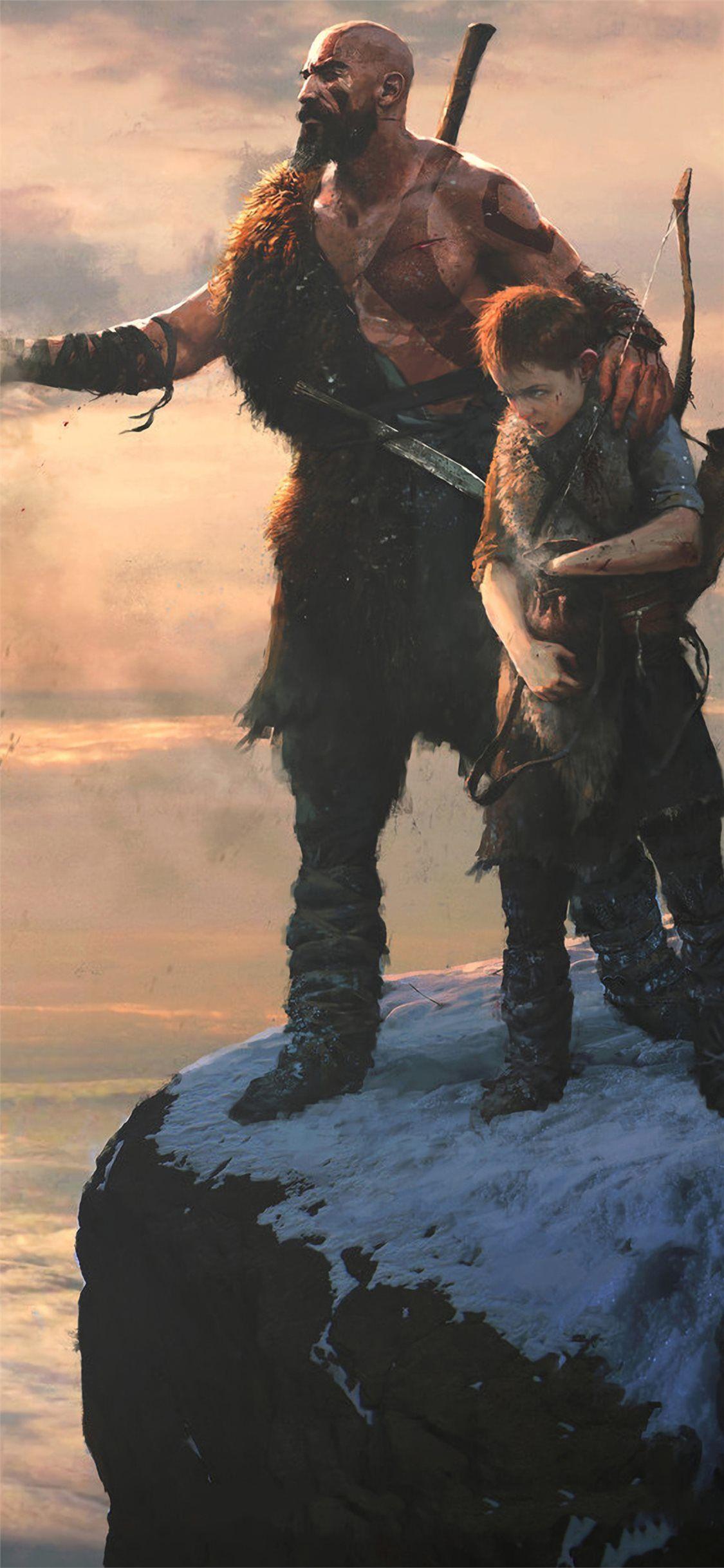 1125x2436 god of war 4 ashes to ashes iPhone 11 Wallpaper Free Download