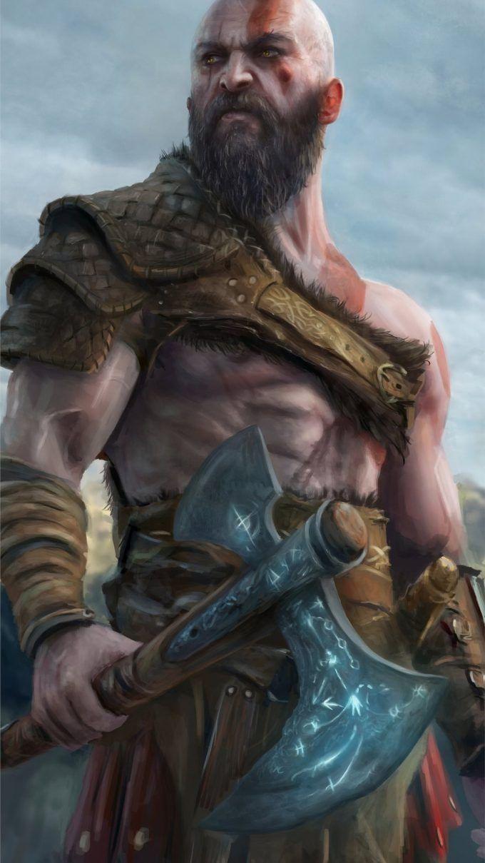 680x1209 God Of War HD iPhone Wallpaper