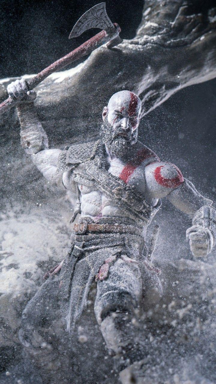 720x1280 Kratos in God of War 2018 Wallpaper