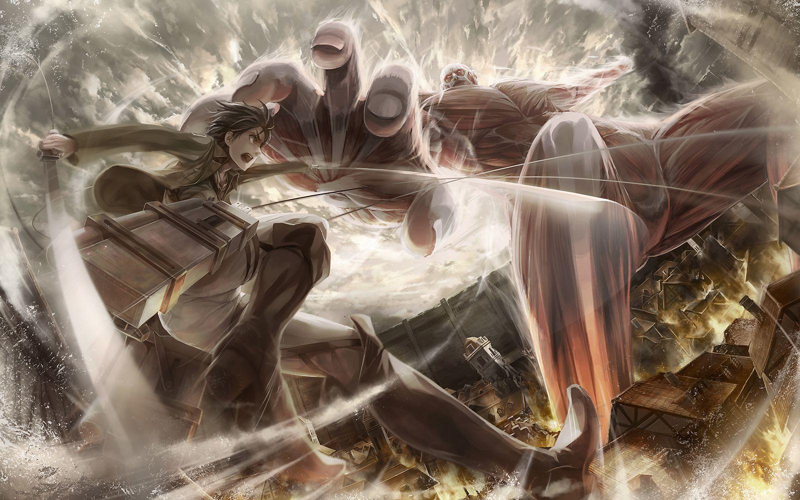 1600x1000 Wallpaper HD Anime Attack On Titan