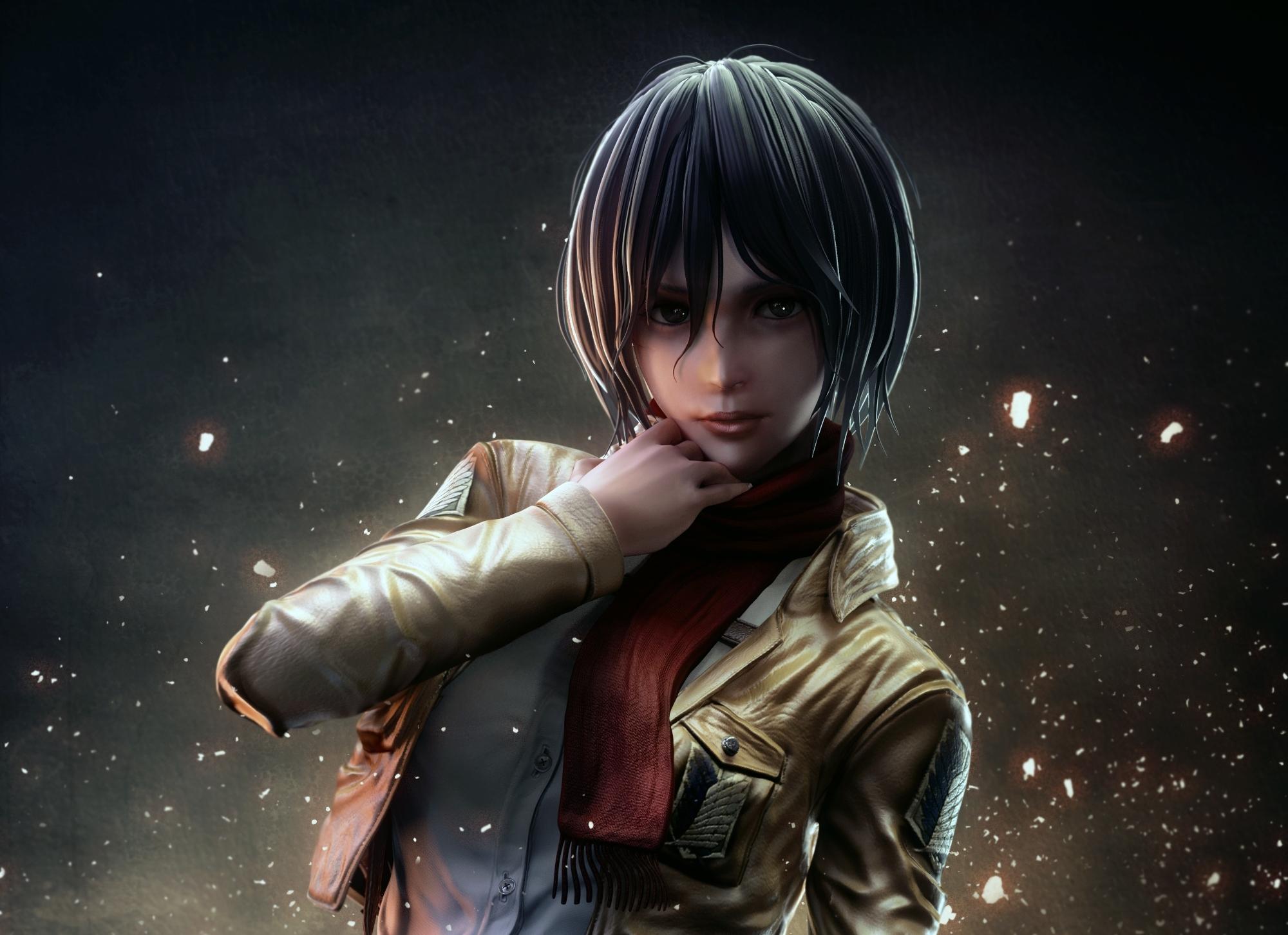 2000x1452 mikasa ackerman, attack on titan, intelligence legion Wallpaper, HD Anime 4K Wallpaper, Image, Photo and Background