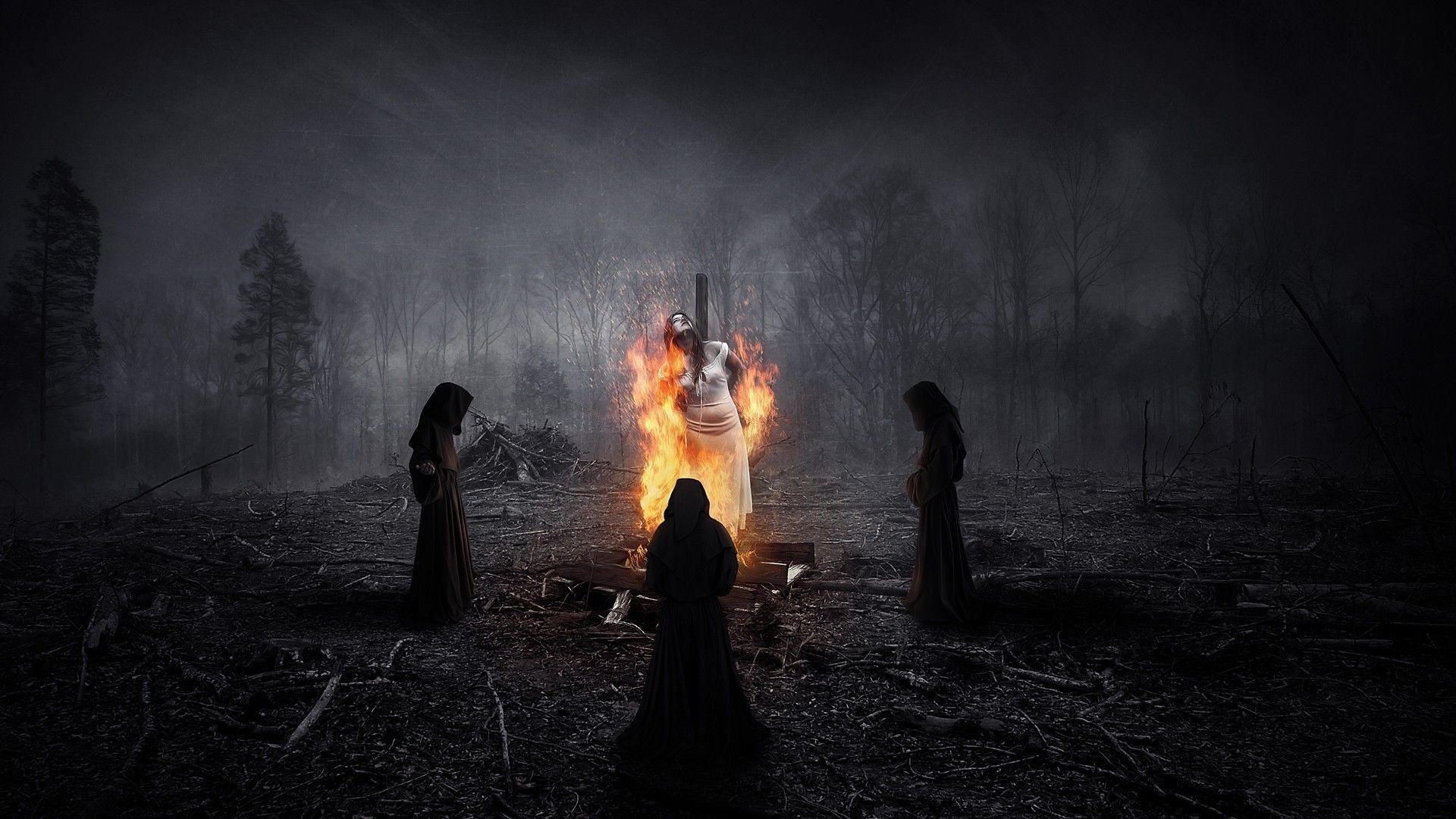 1920x1080 Burn the witch at the stake