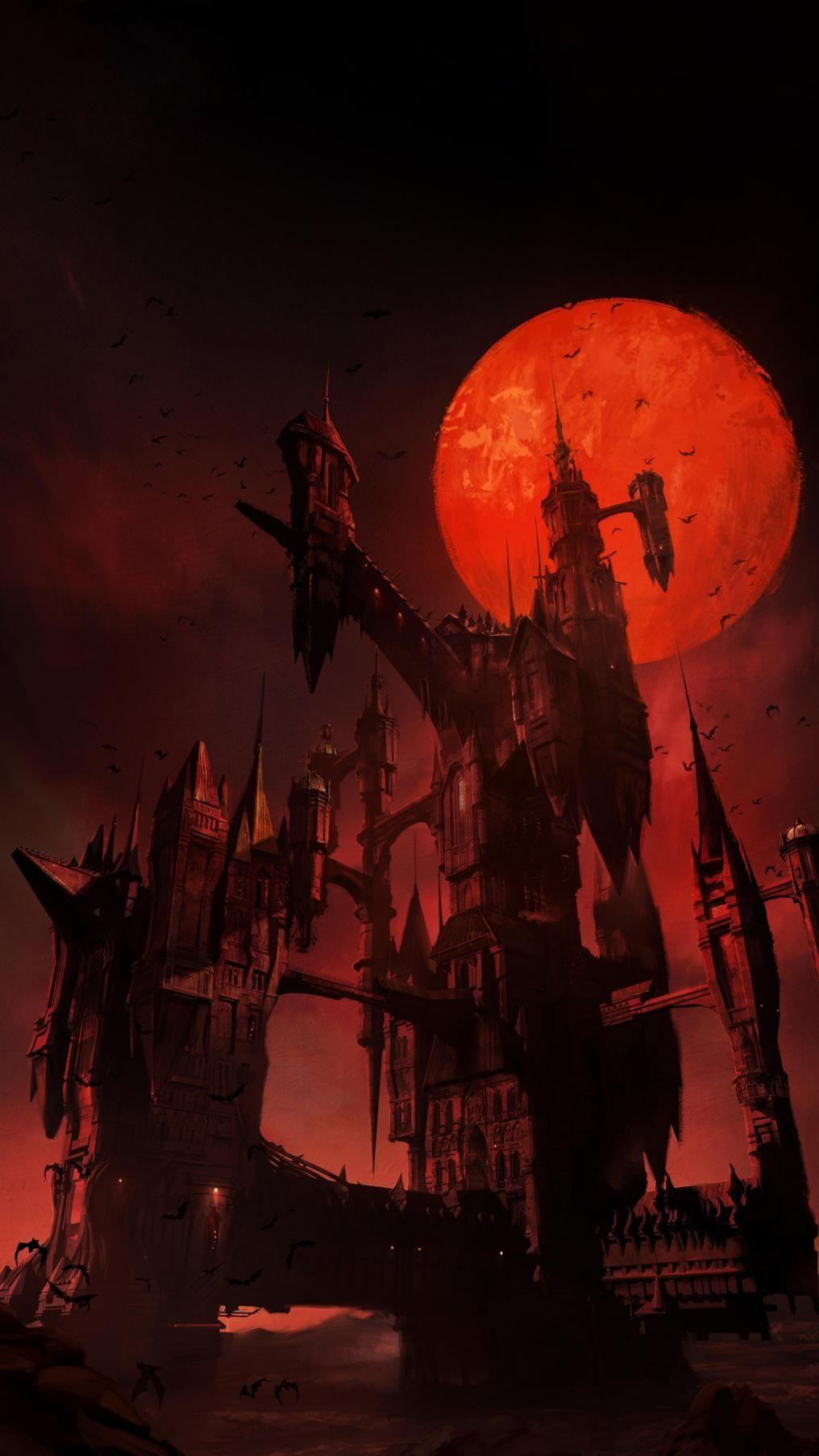 1016x1807 Castlevania Phone Wallpaper. Moviemania. Phone wallpaper, Dark fantasy art, Fantasy landscape