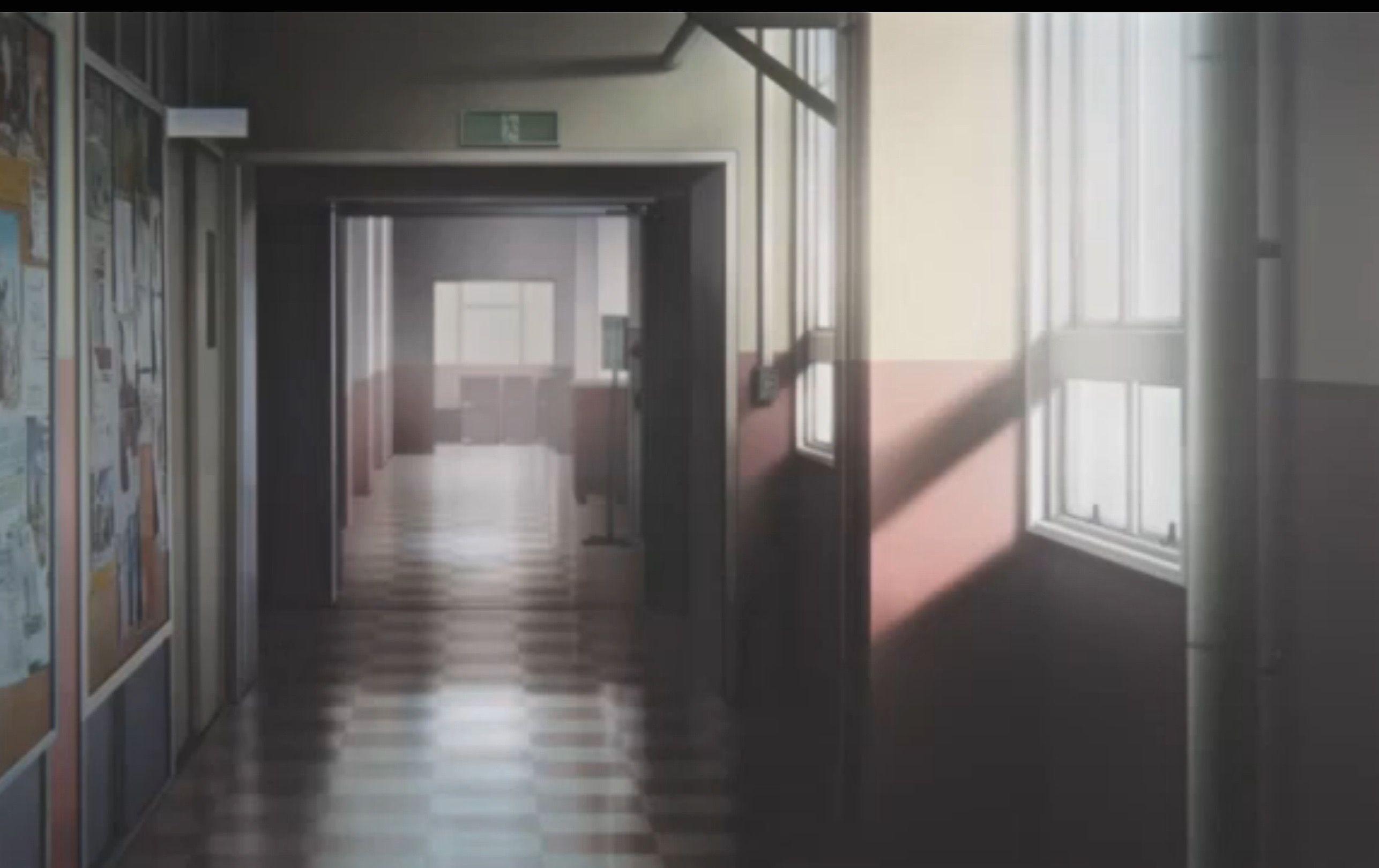 Anime School Hallway Wallpapers - Top Free Anime School Hallway Backgrounds  - WallpaperAccess