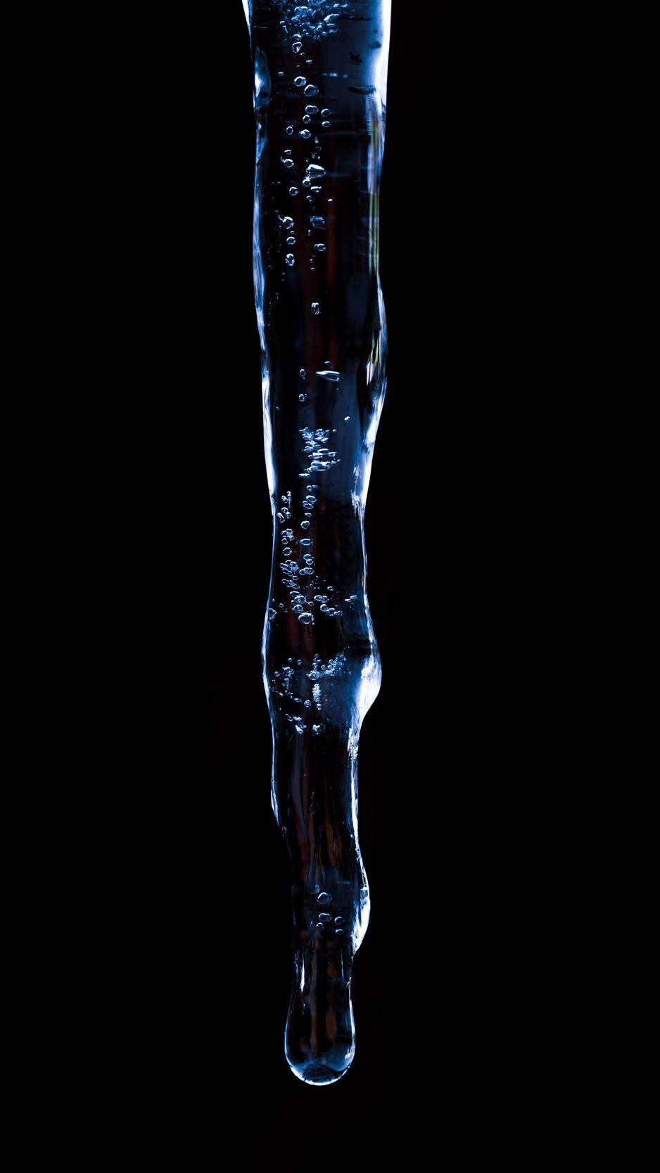 938x1668 Download Wallpaper 938x1668 Ice, Icicle, Macro, Frozen, Structure Iphone 8 7 6s 6 For Parallax HD Background