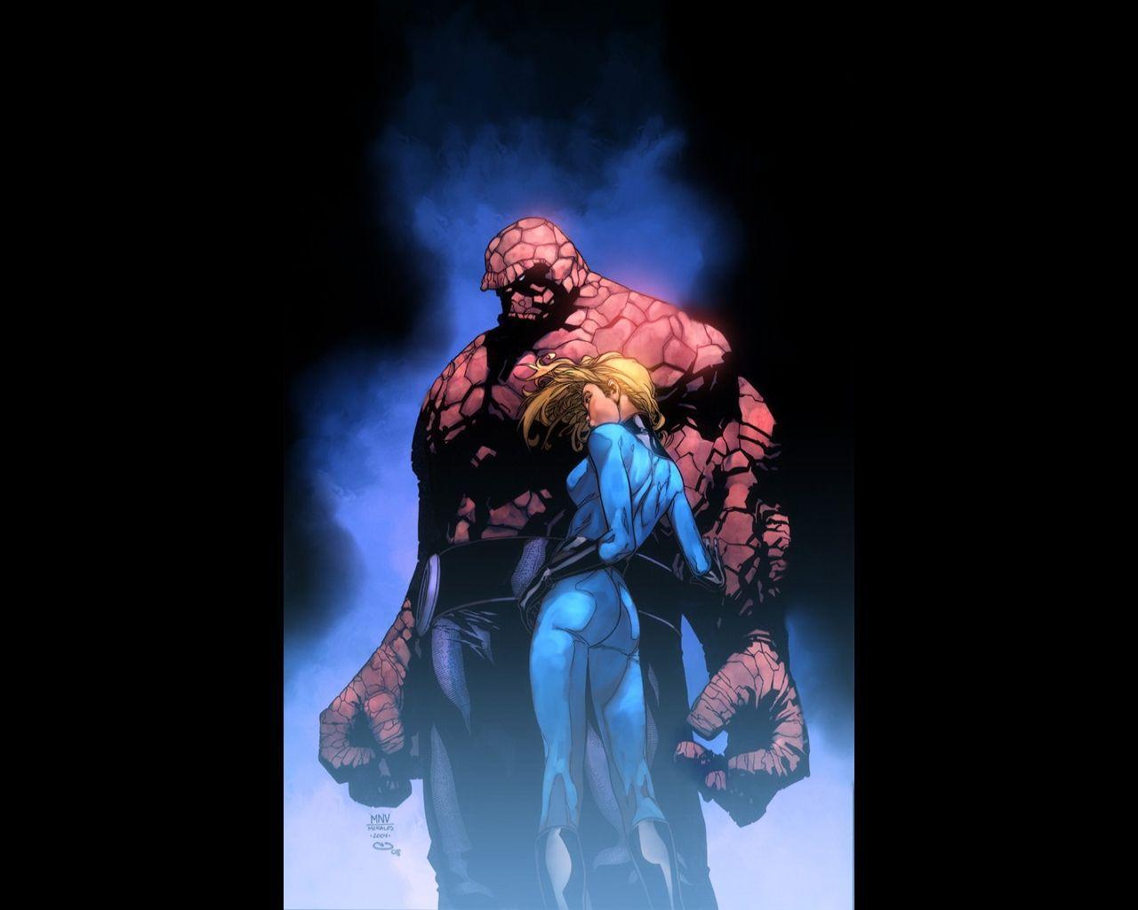1280x1024 Invisible Woman Wallpaper