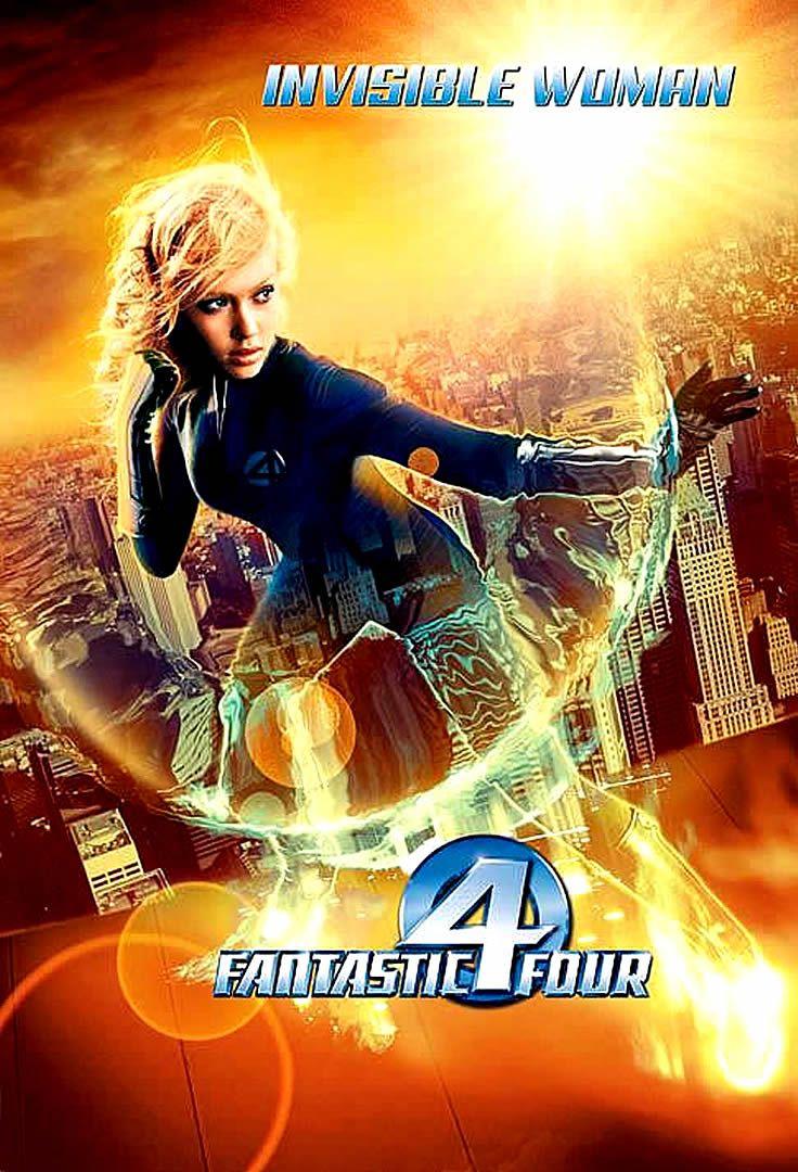 736x1080 FANTASTIC FOUR THE INVISIBLE WOMAN Movie Posters