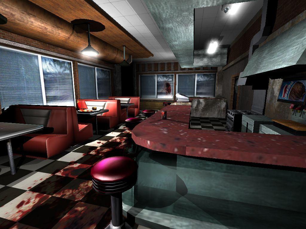 1024x768 Diner Wallpaper