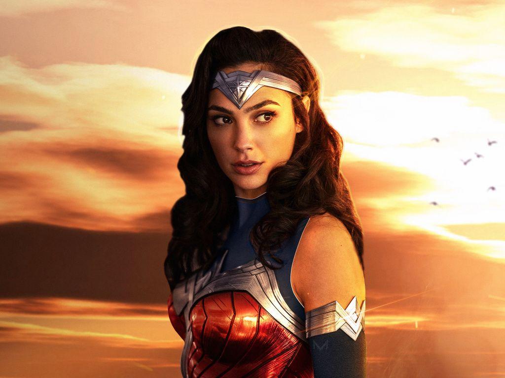 1024x768 movie, Wonder Woman Gal Gadot, art wallpaper, 4000x HD image, picture, 643a9c85