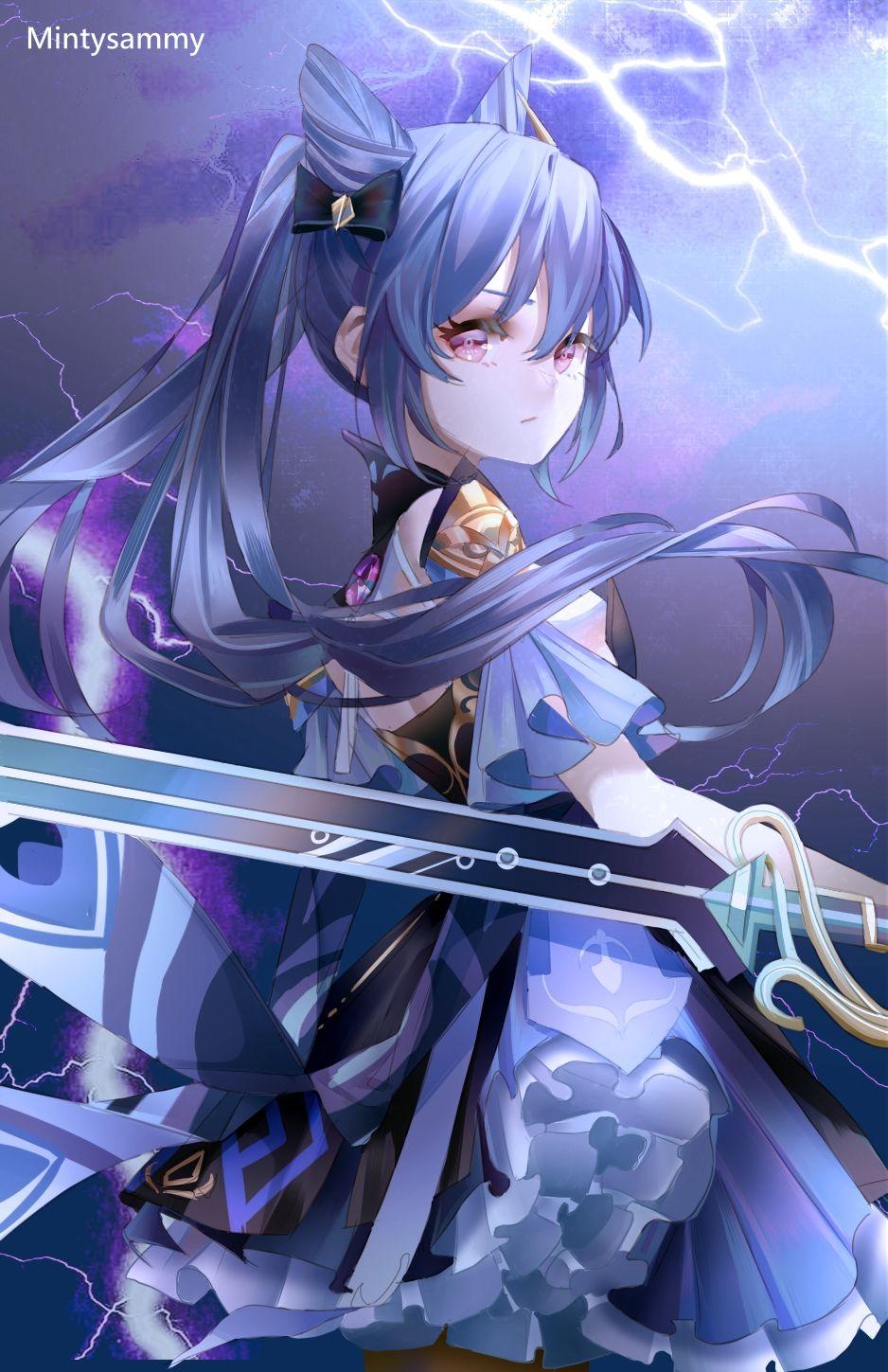 938x1449 Keqing Impact Anime Image Board