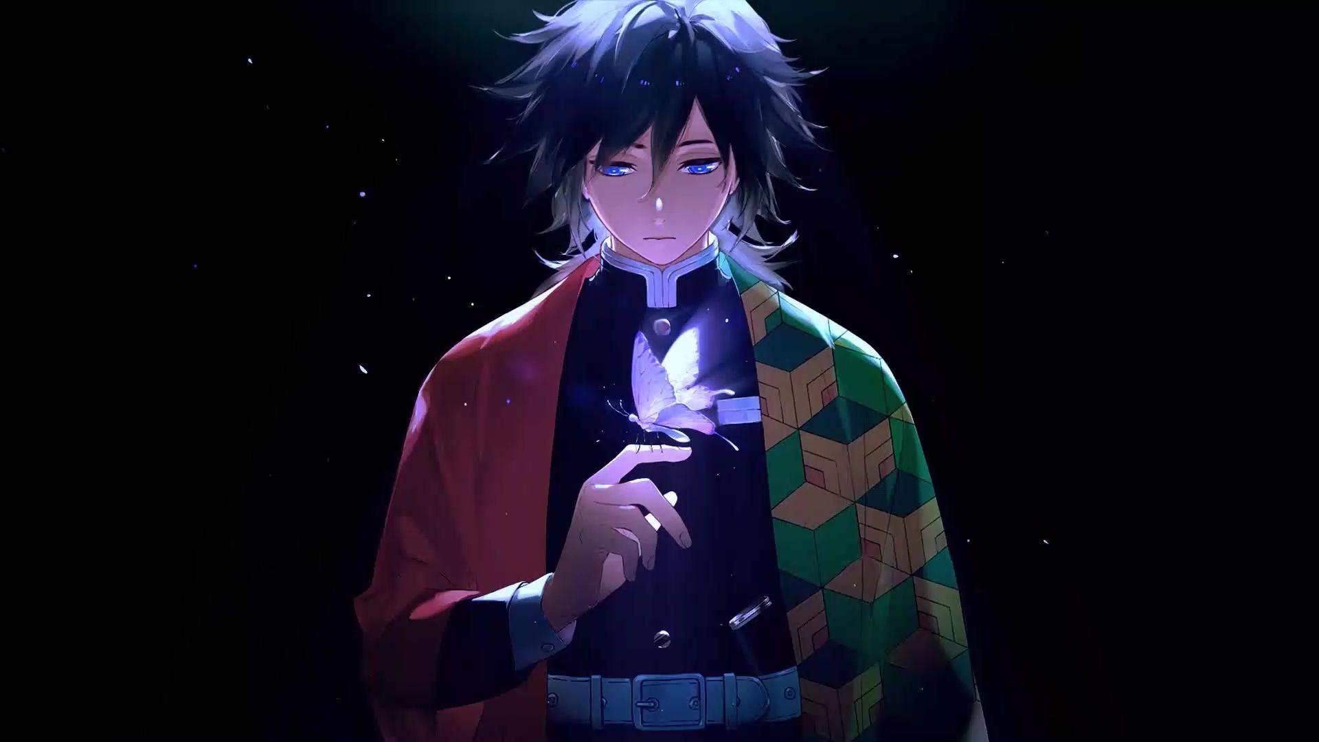1920x1080 Giyu Tomioka Kimetsu No Yaiba Live Wallpaper