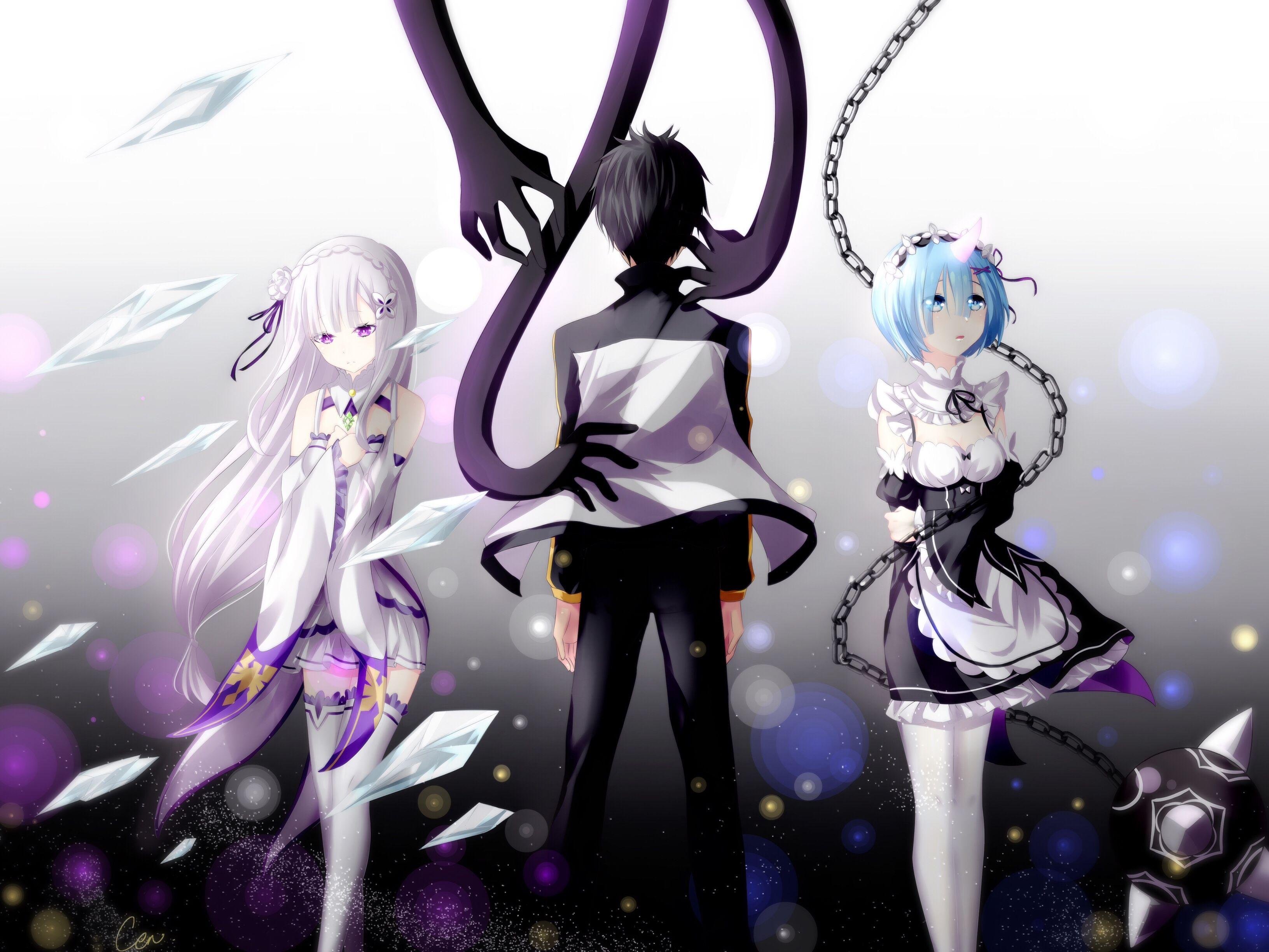 3264x2448 Wallpaper Anime Re Zero HD