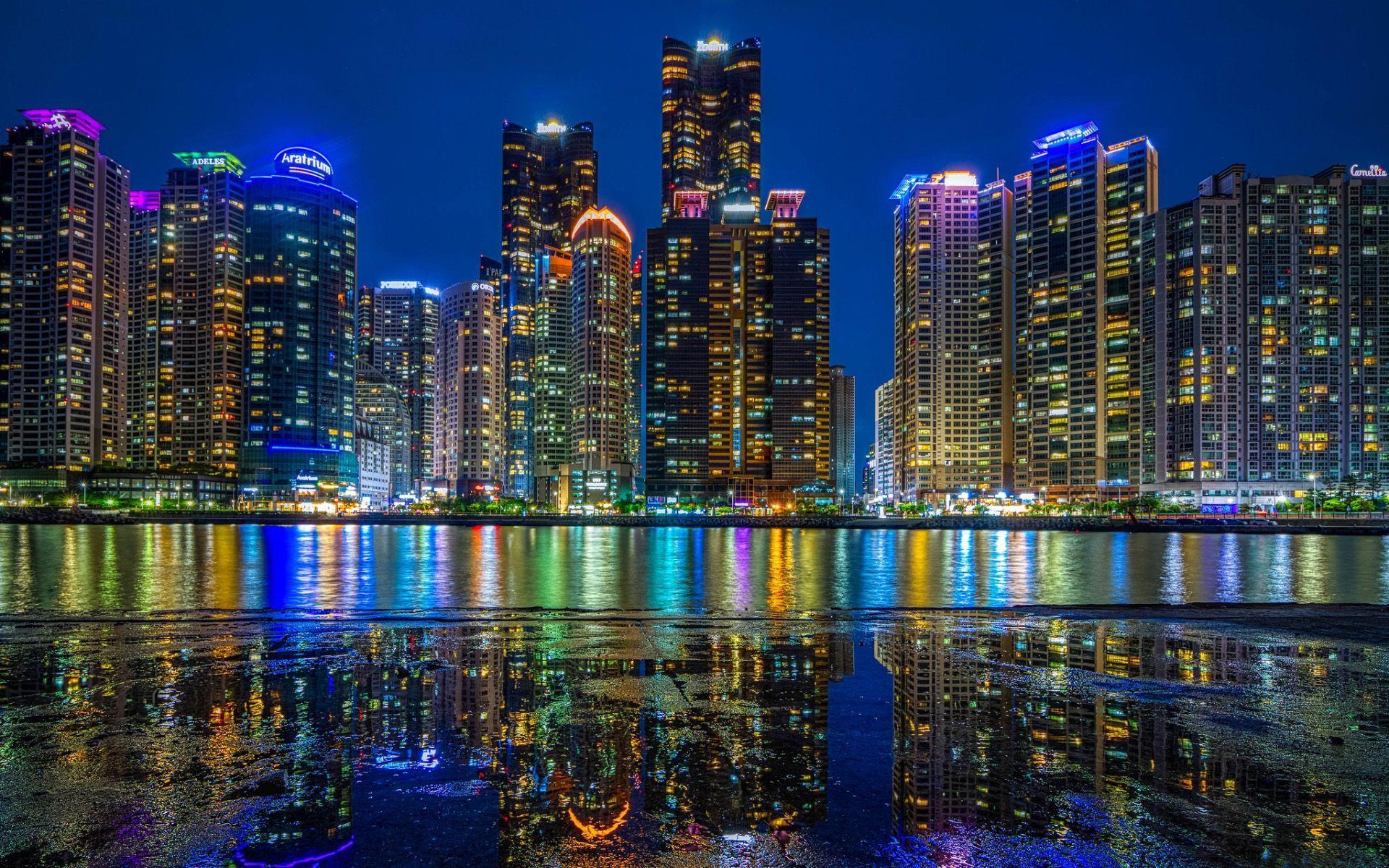 1920x1200 Busan South Korea City Wallpaper