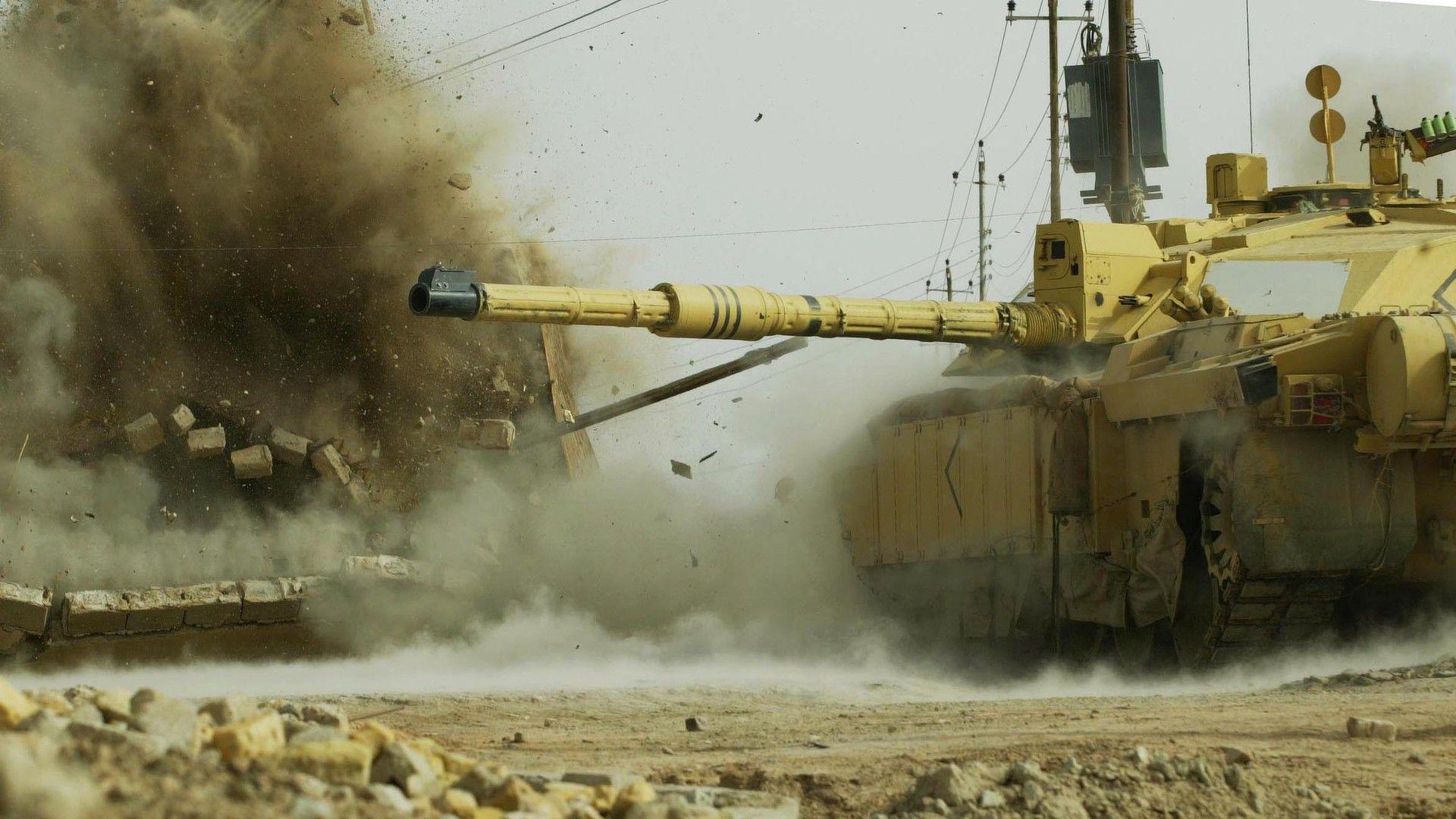 1920x1080 military, Tank, Challenger British Army, Afghanistan, Combat, Explosion Wallpaper HD / Desktop and Mobile Background