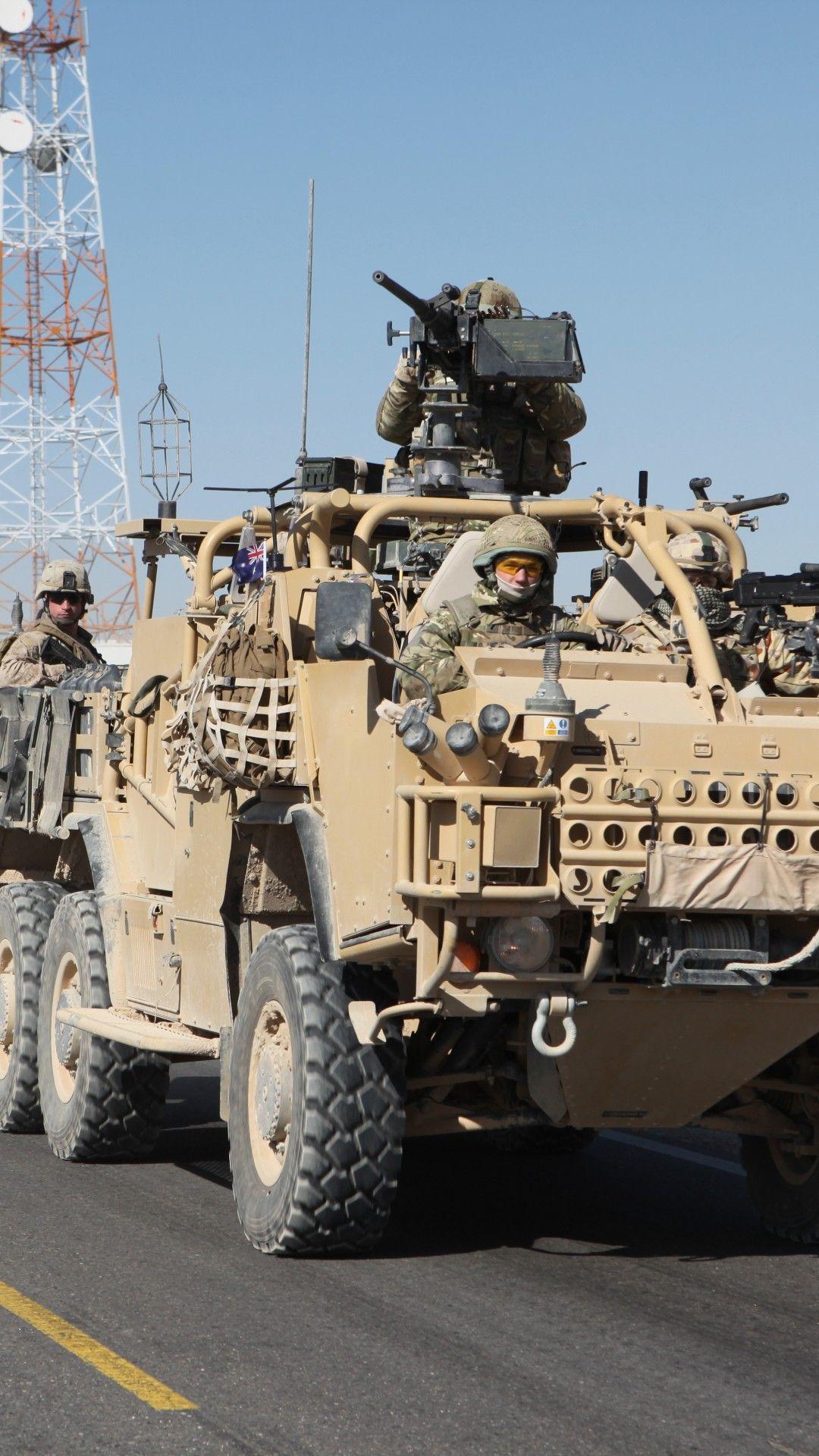 1080x1920 Wallpaper Jackal (vehicle), MWMIK, British Army, Military