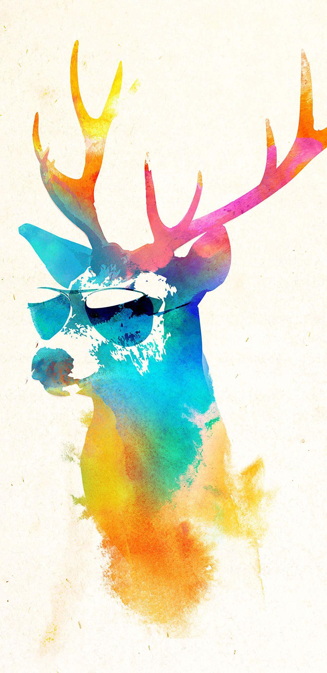 1080x2220 Sunny Stag by Robert Farkas [6211x2662]