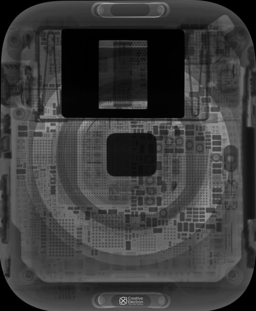 853x1039 See Through Time With Apple Watch Series 6 X Ray Wallpaper
