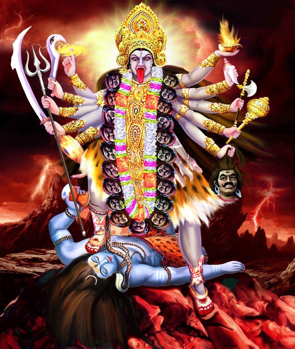 1000x1185 kali. Kali mata, Kali picture, Maa kali image