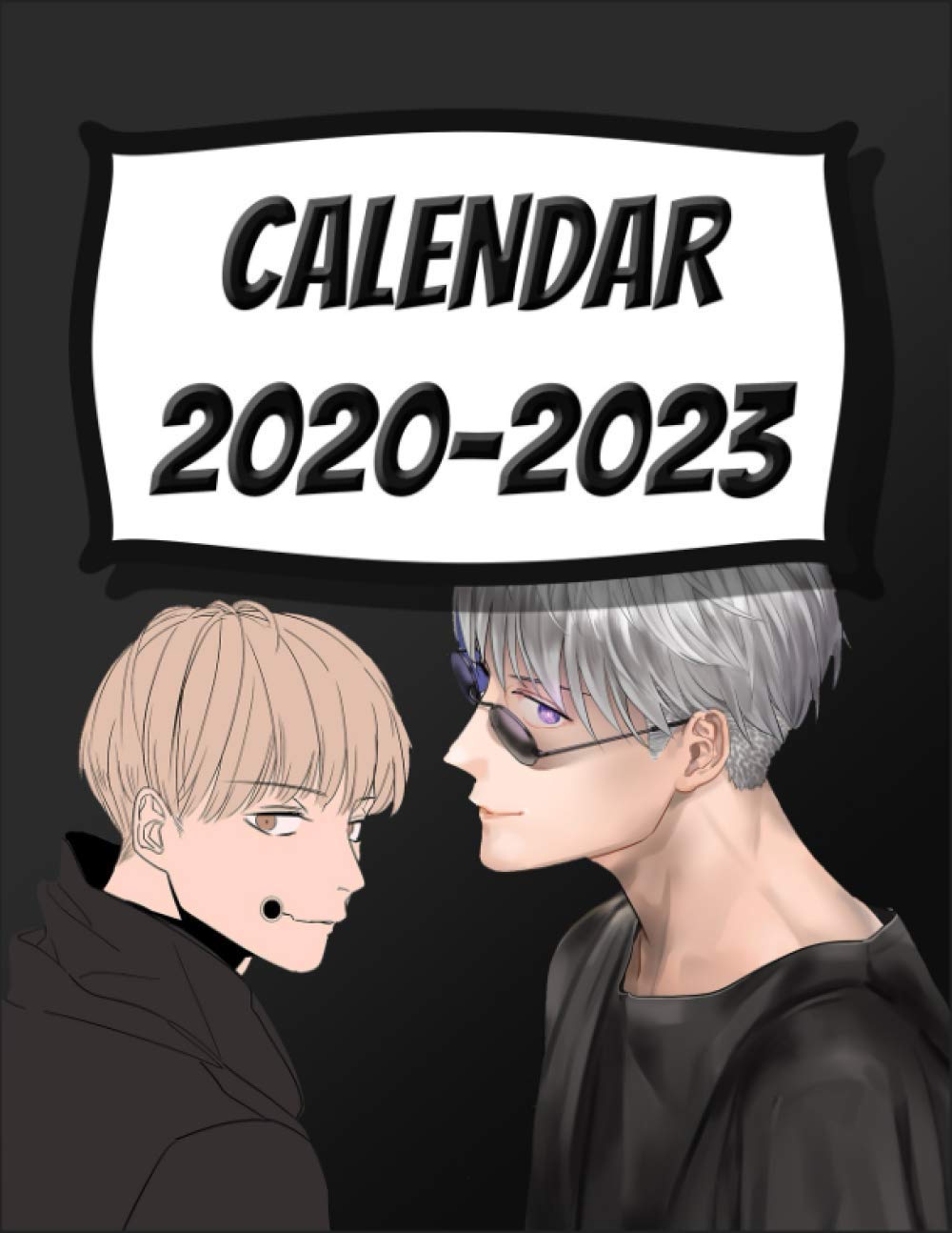 1000x1294 Limited Edition: Satoru Gojo & Toge Inumaki Jujutsu Kaisen Anime Manga Series Fan's Calendar 2020 2023: Hikari, Sunada: 9798681648895: Books