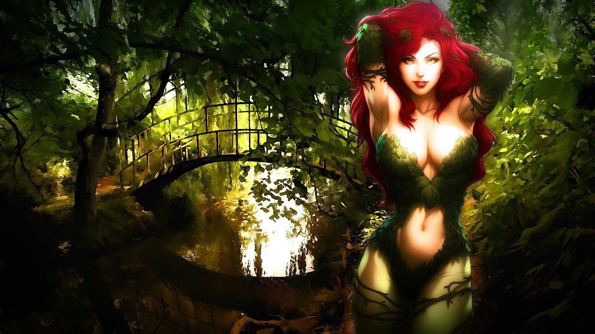 1920x1080 GOTHAM CITY SIRENS D C Dc Comics Catwoman Poison Ivy Harley Quinn Superhero Gotham City Sirens Wallpaperx1080