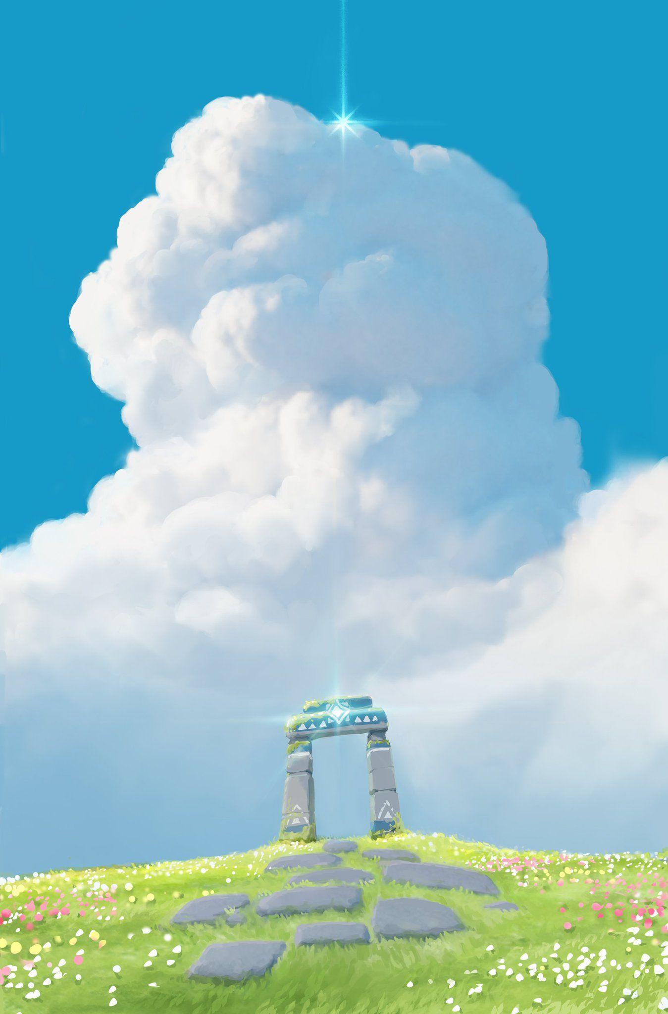 1349x2048 Sky Children Of The Light Wallpaper