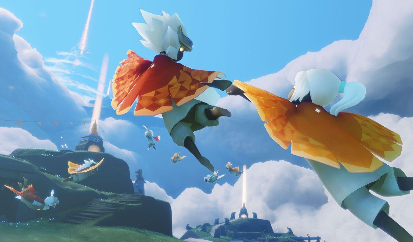 1450x850 Sky: Children of the Light تم تحميلها أكثر من مليون مرة على الأجهزة الذكية بنظام iOS. Child of light, Sky games, Sky art