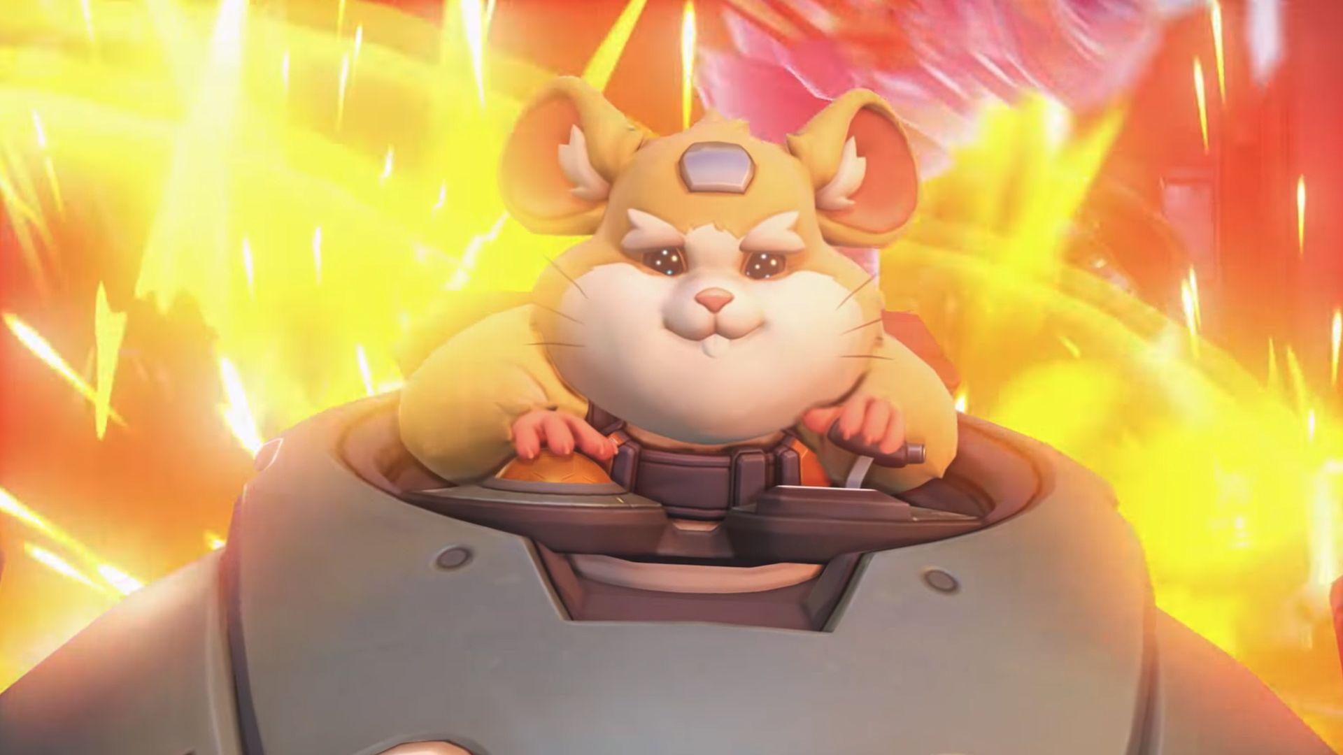 1920x1080 Wrecking Ball is live in Overwatch, and he looks like a fuzzy badass in the new trailer