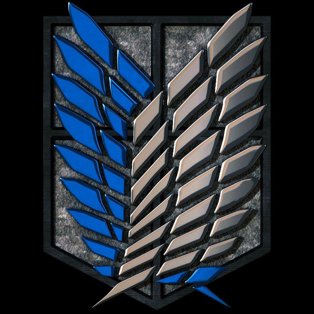 1024x1024 Attack on titan Logos