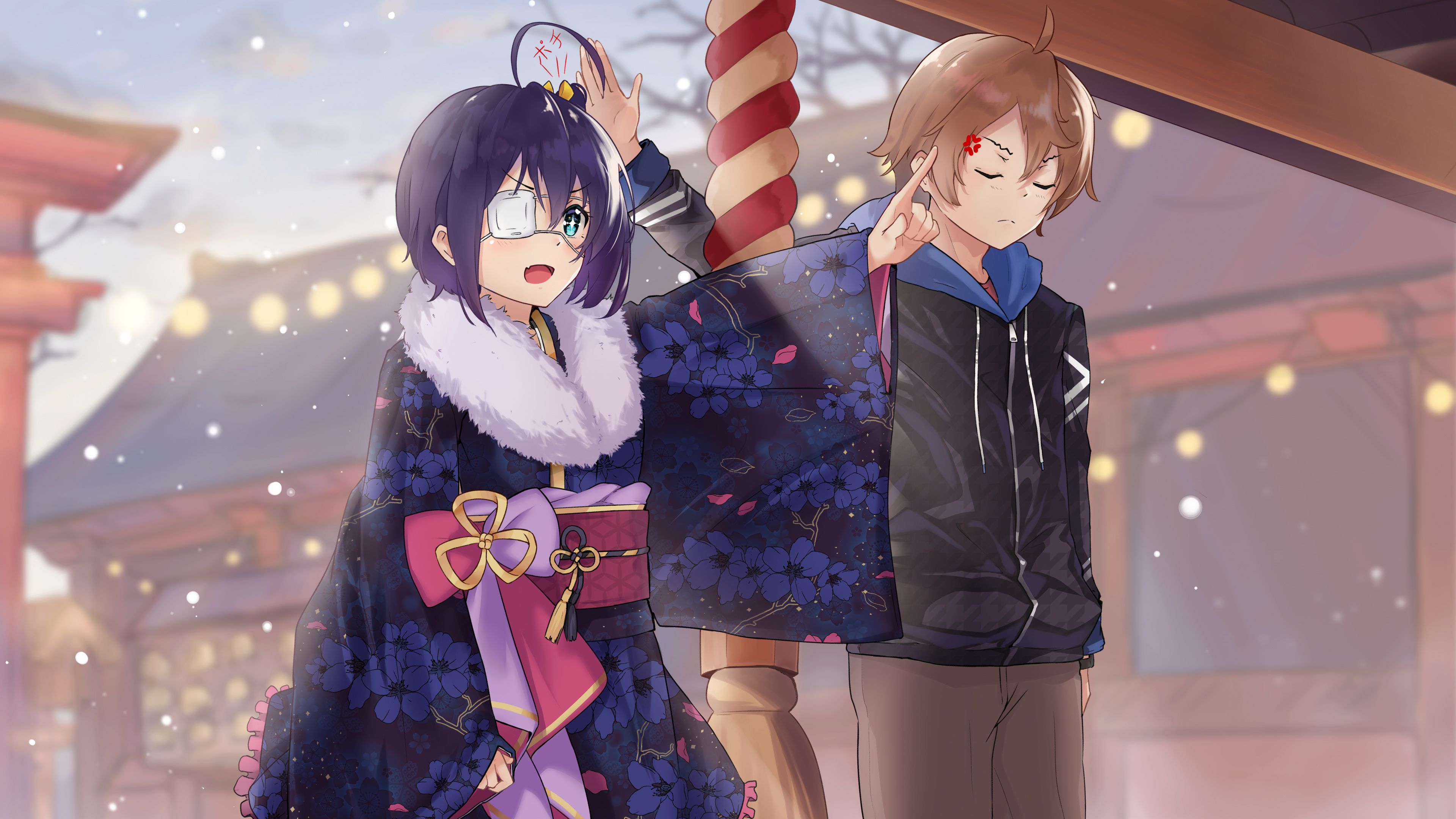 3840x2160 Love, Chunibyo and Other Delusions Wallpaper