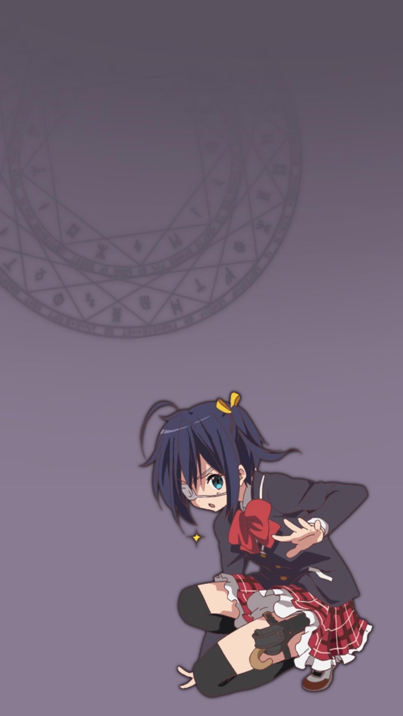 1288x2289 I Want To Be One Of The Active R Chuunibyou Members So I Made Phone Wallpaper For You Guys :)