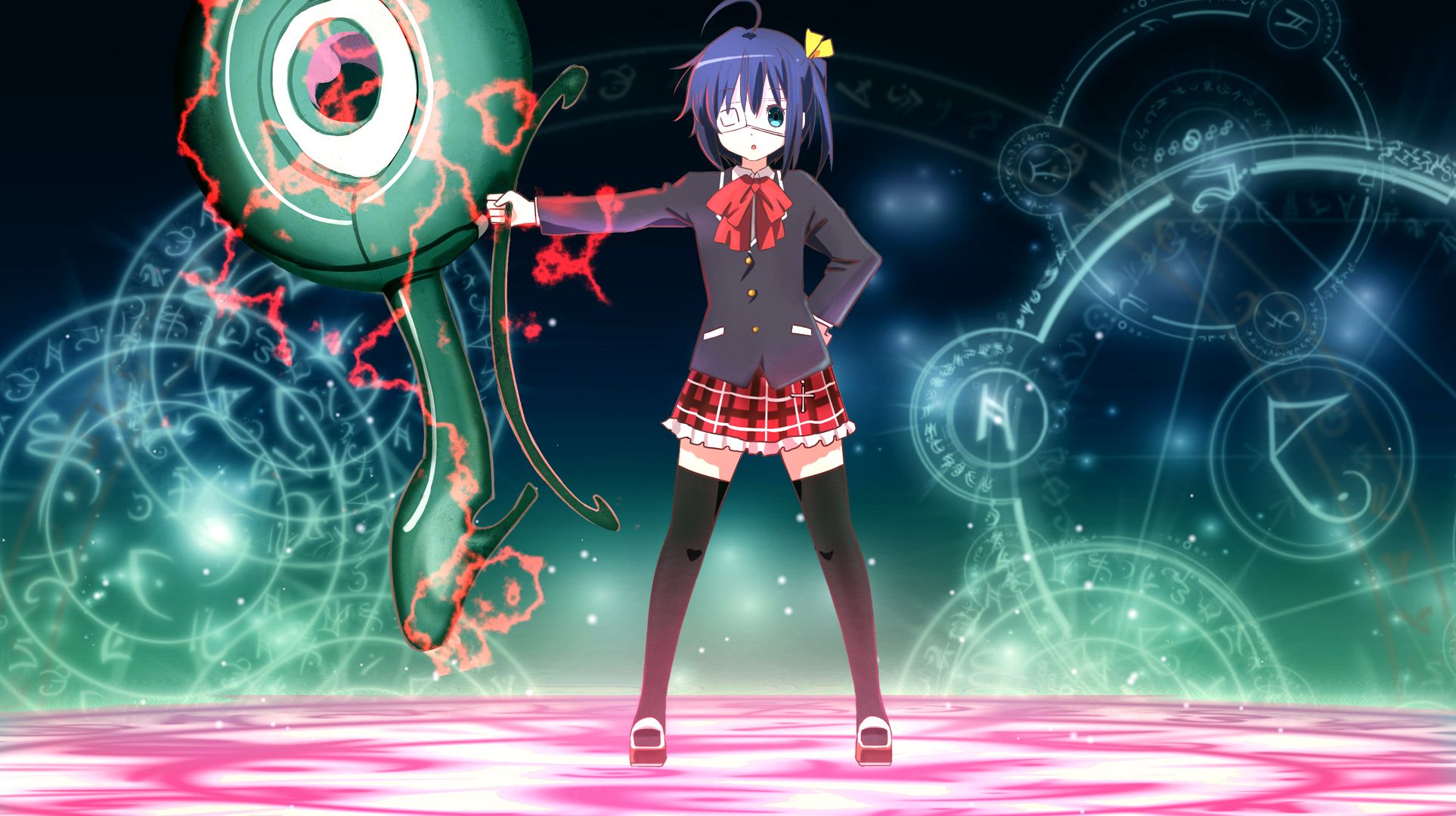 1926x1080 Desktop wallpaper: Rikka Takanashi, Anime, Love Chunibyo & Other Delusions 4K free download for PC. 555568