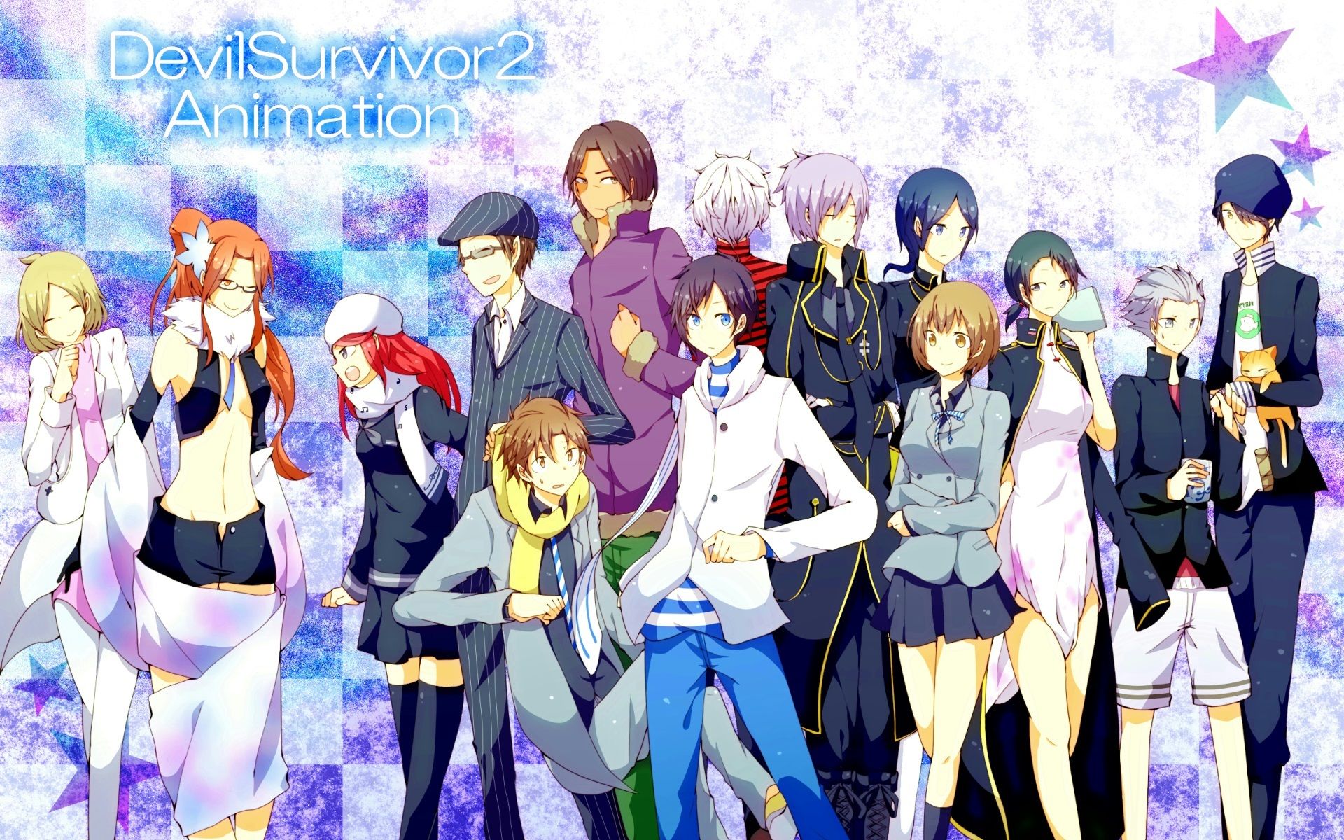 1920x1200 Wallpaper anime, art, characters, Devil Survivor Devil Survivor for mobile and desktop, section прочее, resolution 1920x1200