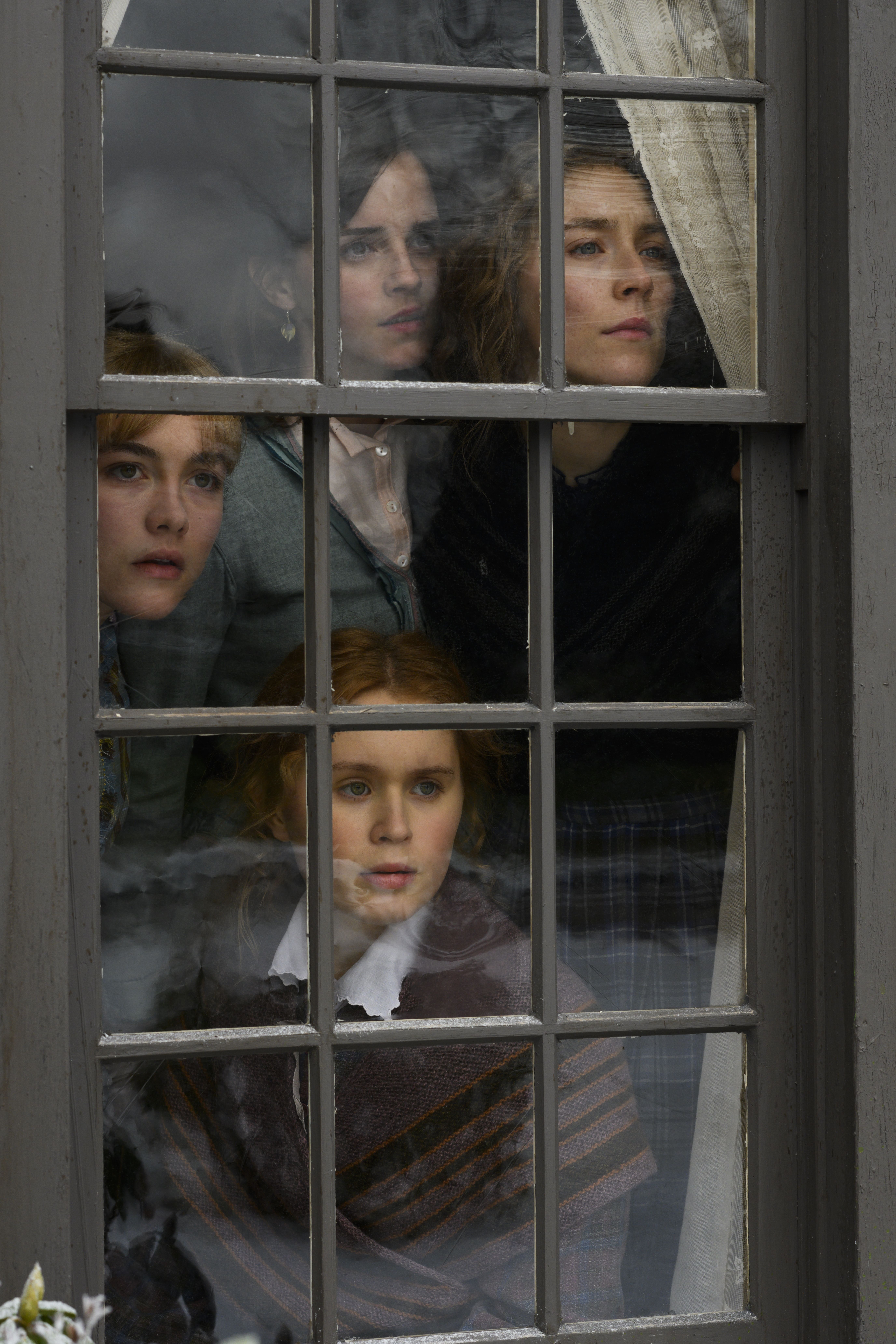 5504x8256 Have March Sister Screen Time With 4 LITTLE WOMEN Smartphone Wallpaper