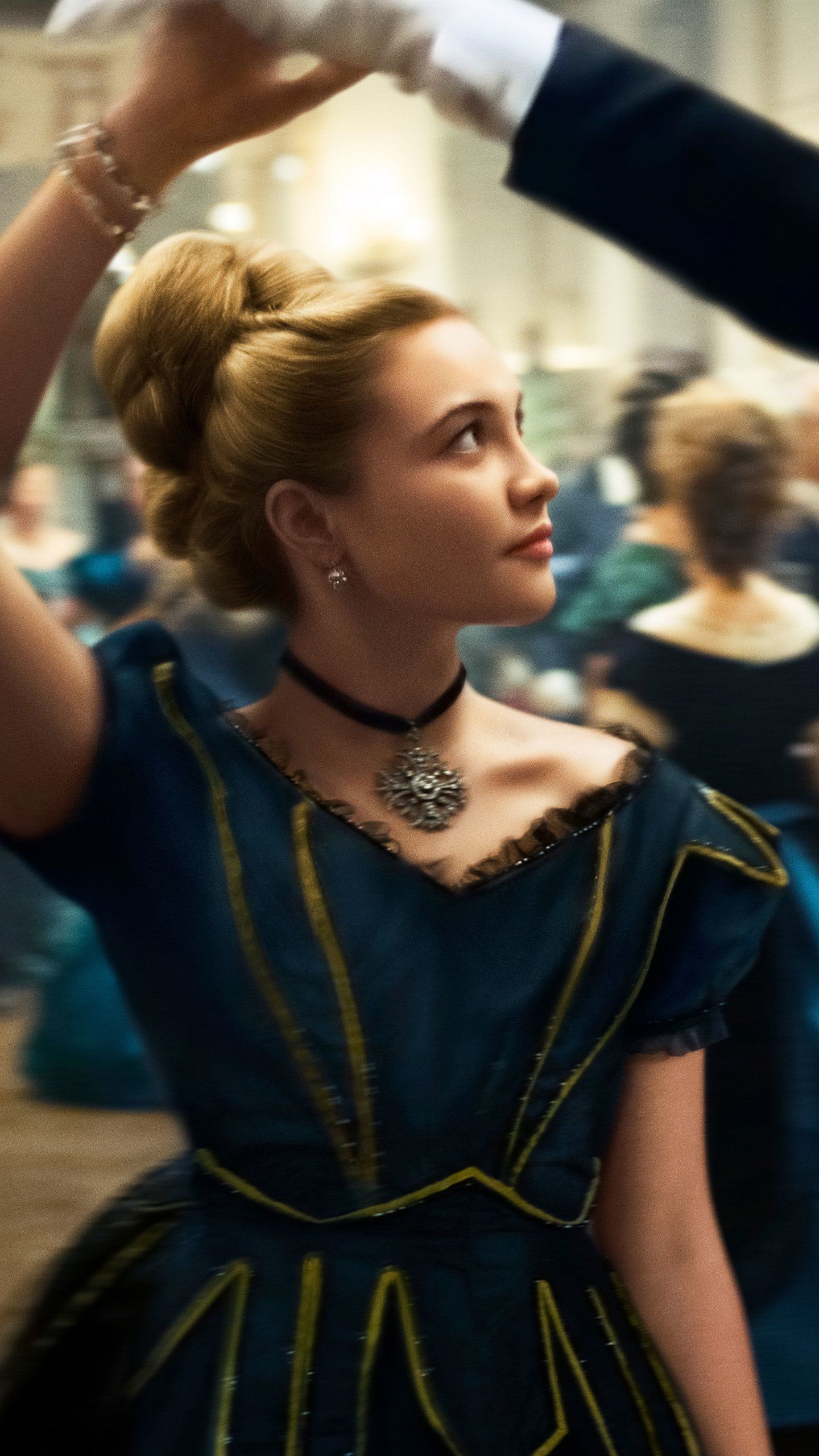 1440x2560 Download Florence Pugh Little Women (2019) Movie Phone Wallpaper