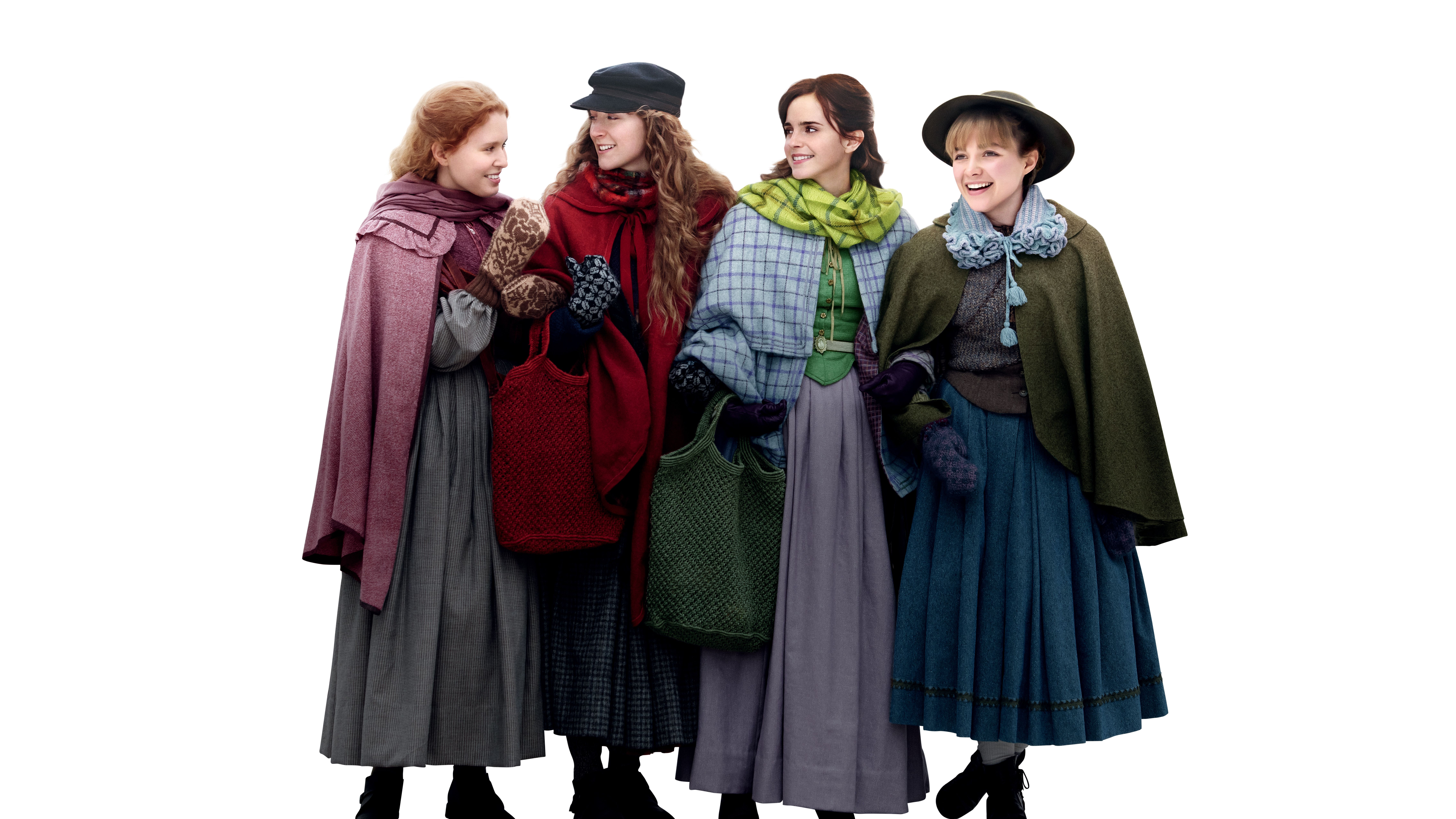 9060x5097 Download Emma Watson Eliza Scanlen Movie Little Women (2019) 8k Ultra HD Wallpaperx5097