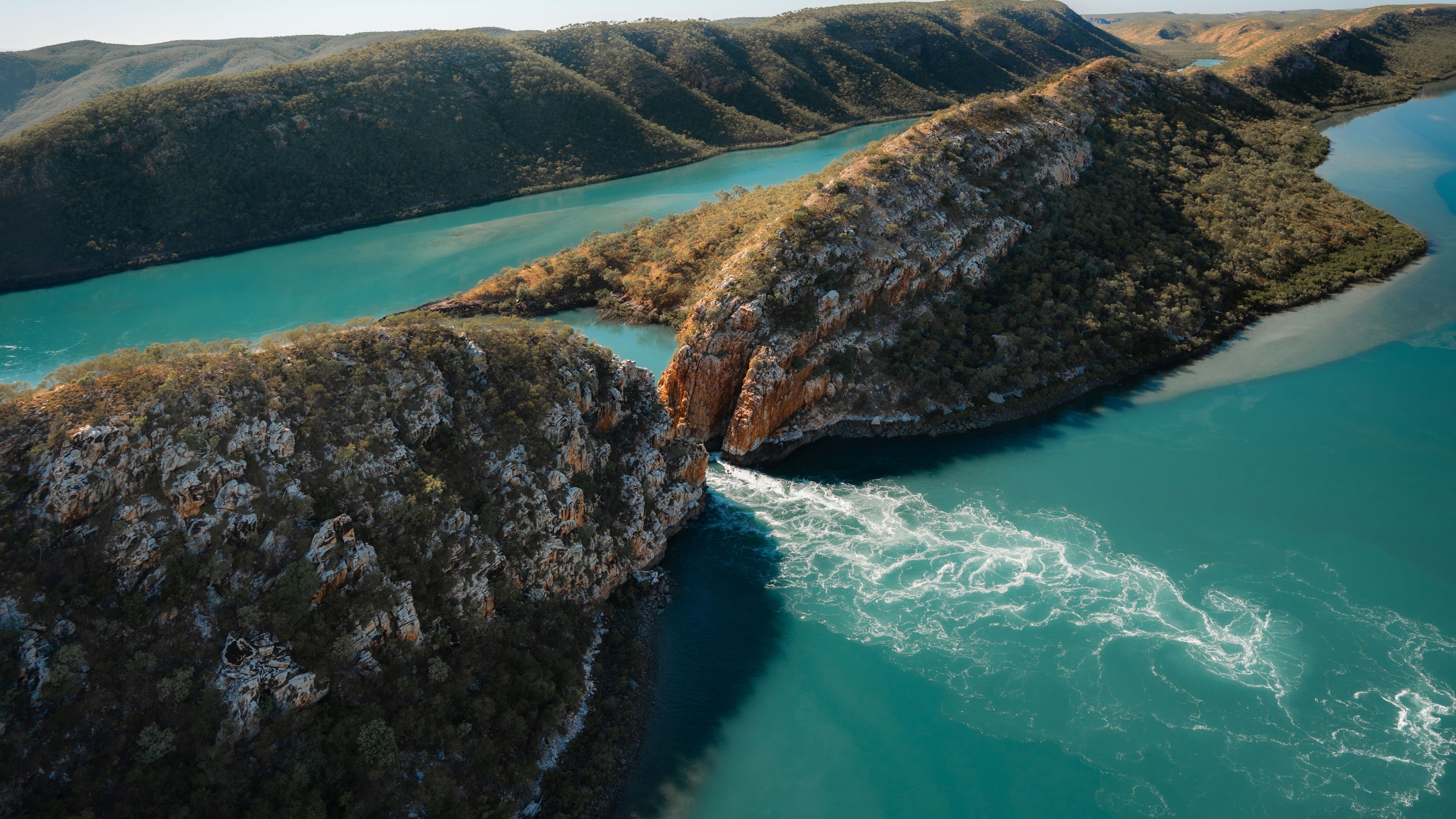 3840x2160 Horizontal Falls Wallpaper 4K, Kimberley, Australia