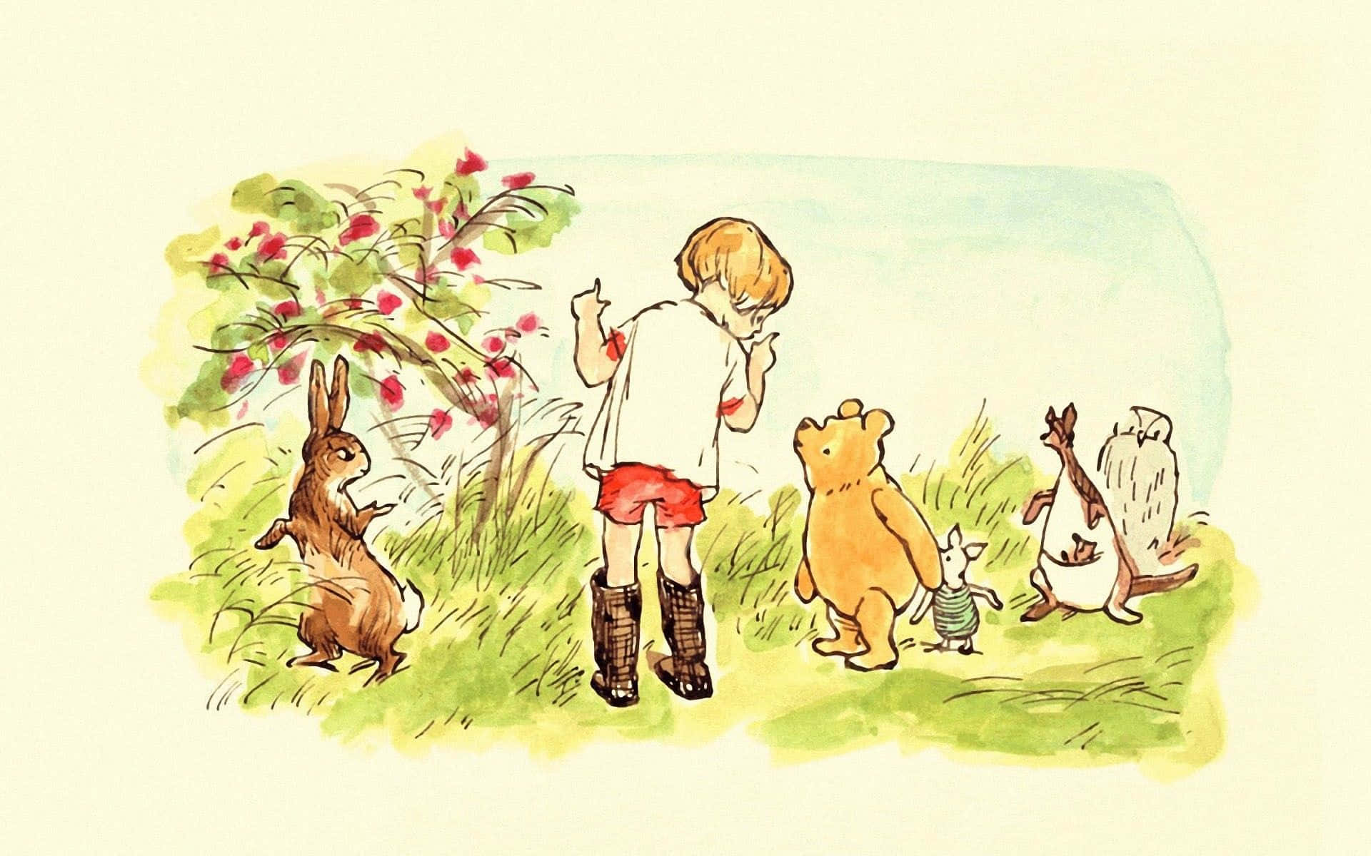 1920x1200 Classic Winnie The Pooh Wallpaper