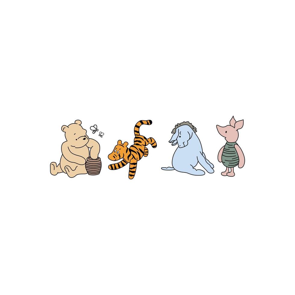 980x980 Winnie The Pooh Story Background Winnie The Pooh Wallpaper Sample Silk Interiors Wallpaper