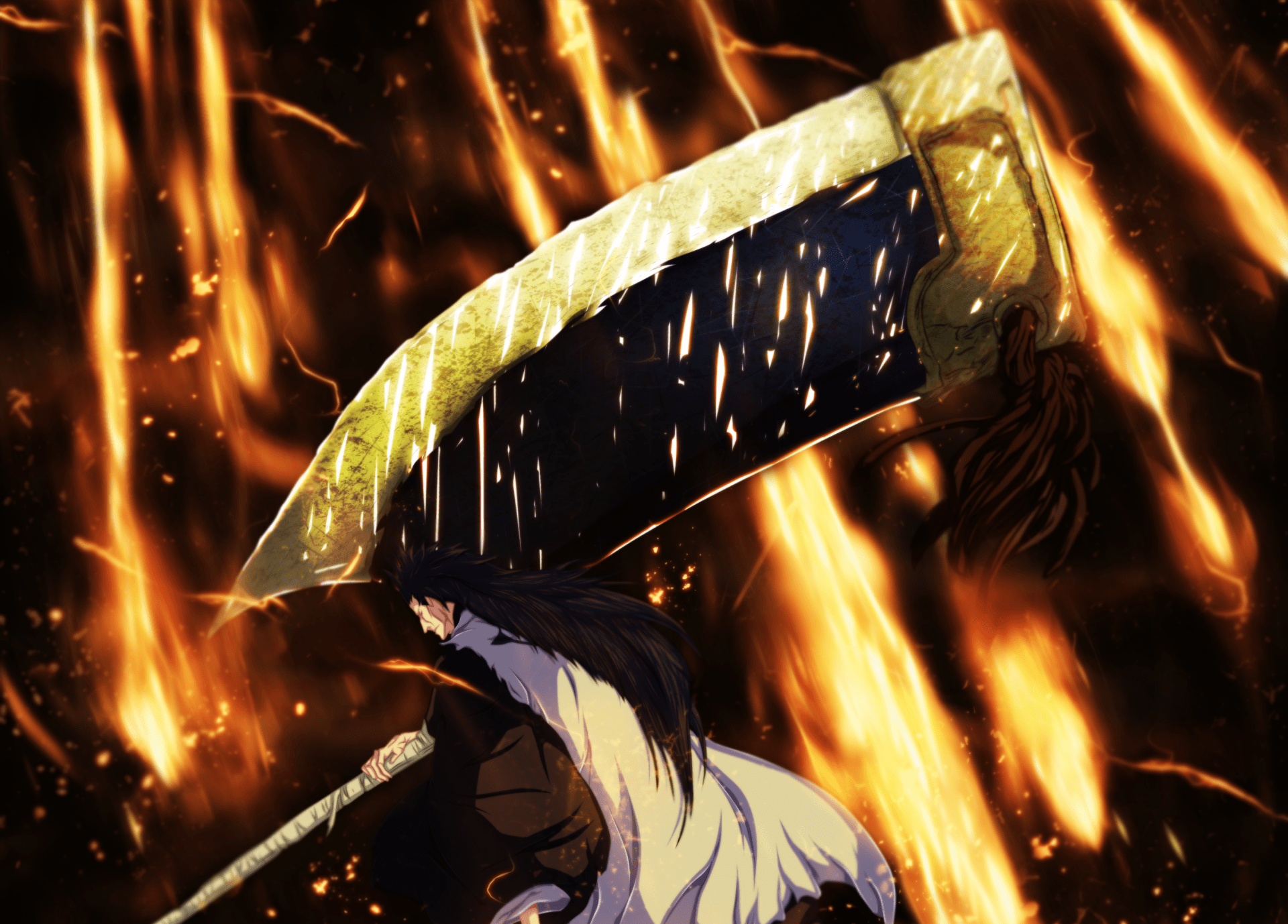 1920x1378 Kenpachi Zaraki Bankai HD Wallpaper Anime