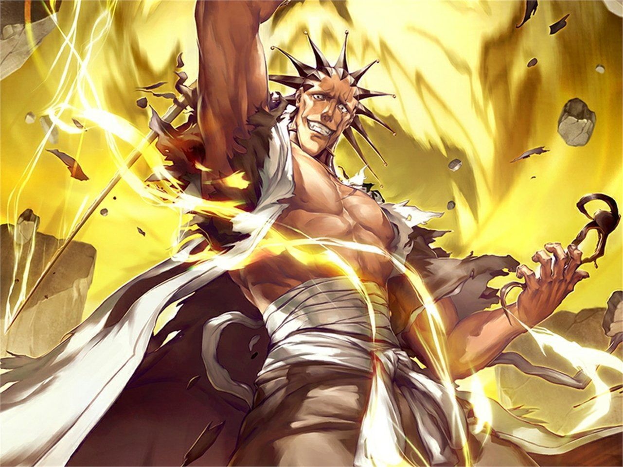 1281x961 Bleach Kenpachi Zaraki Wallpaper