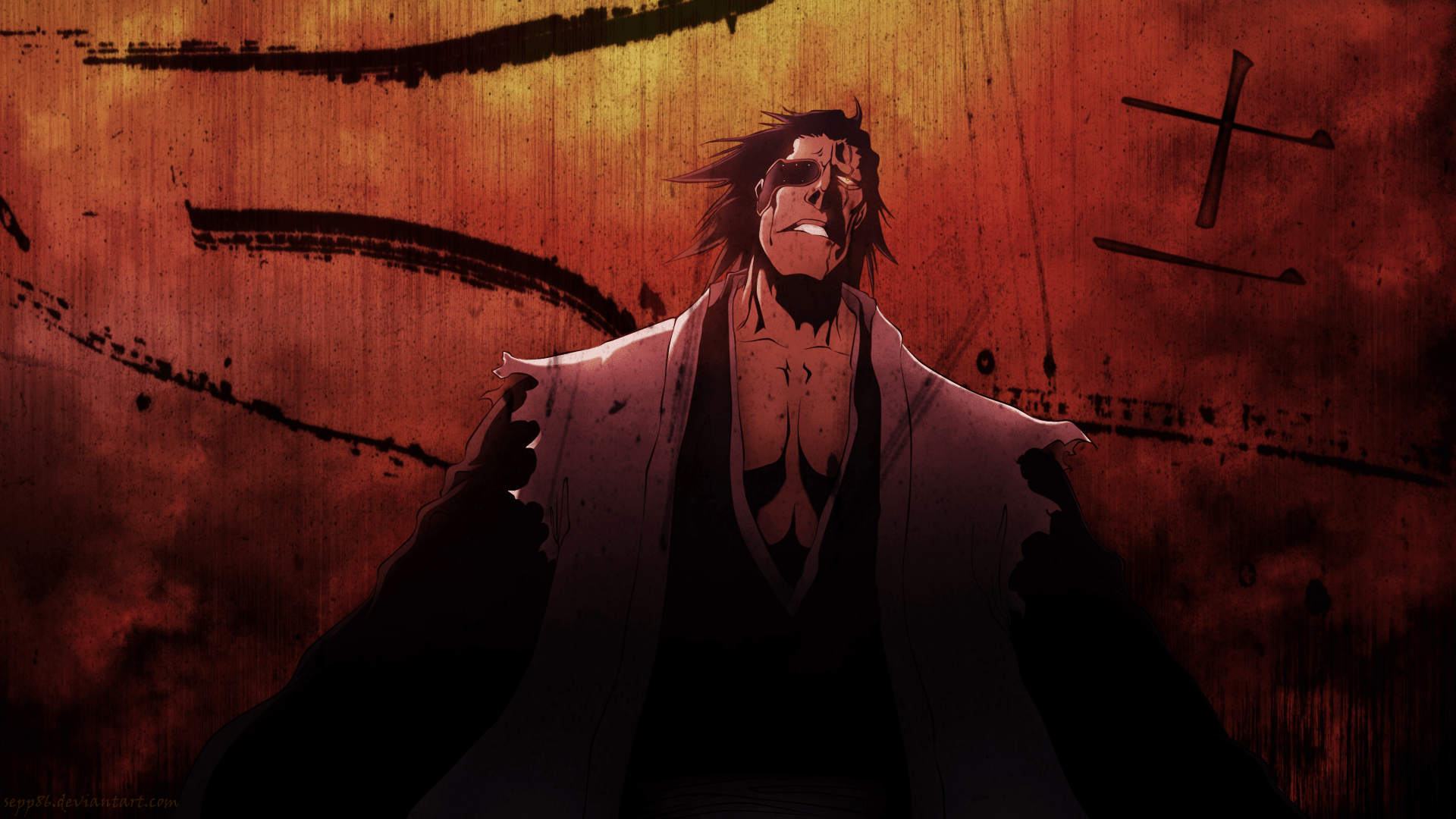 1920x1080 Bleach Zaraki Wallpaper