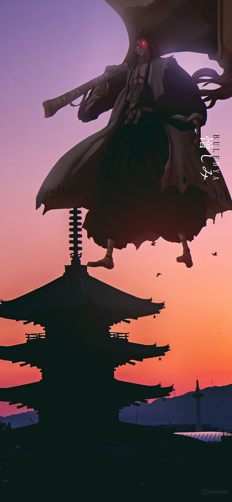 800x1732 Zaraki Kenpachi, aizen, anime, bankai, bleach, ichigo, manga, titekubo, zarakikenpachi, HD phone wallpaper