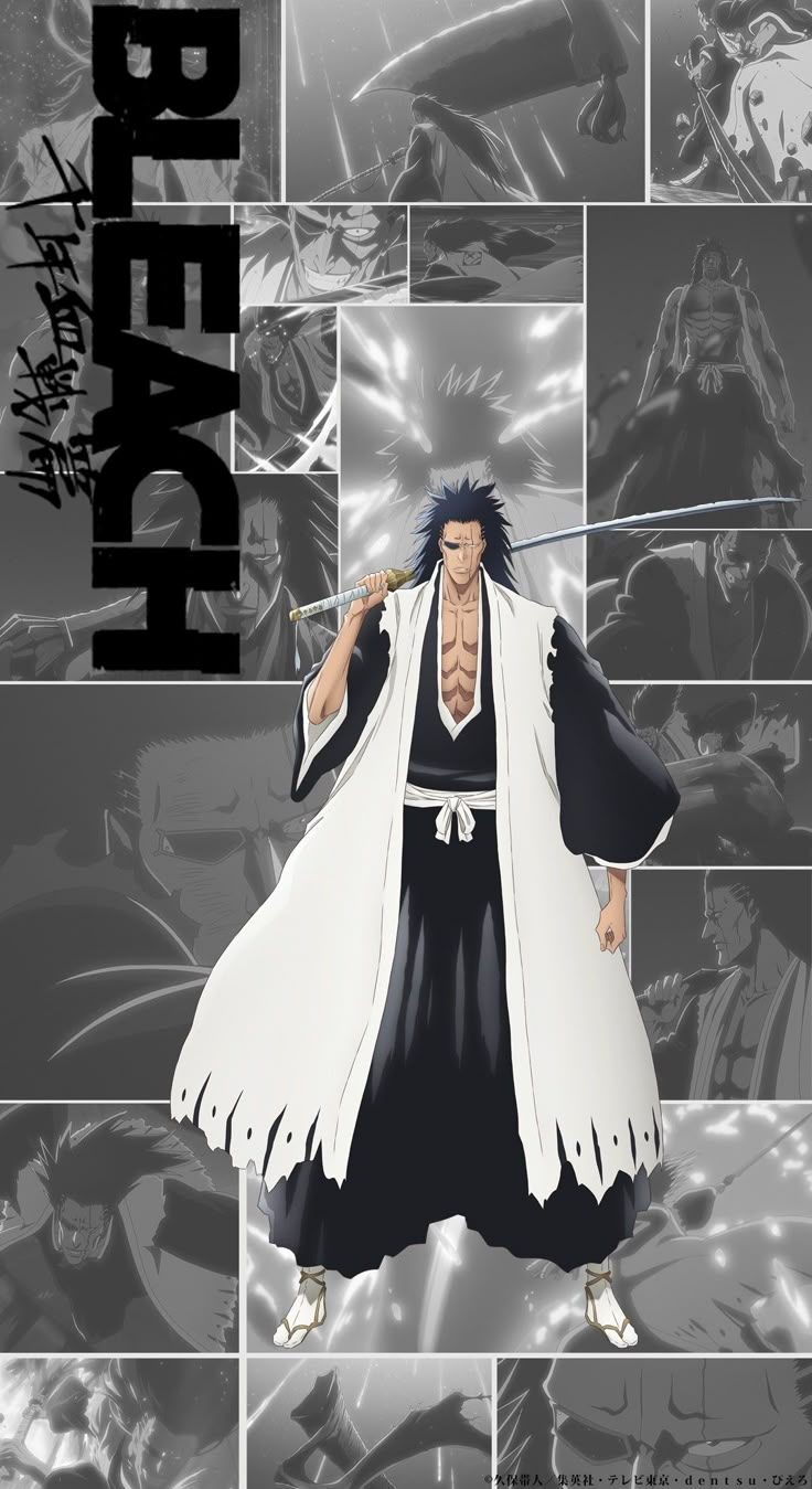 736x1349 Kenpachi Zaraki Wallpaper